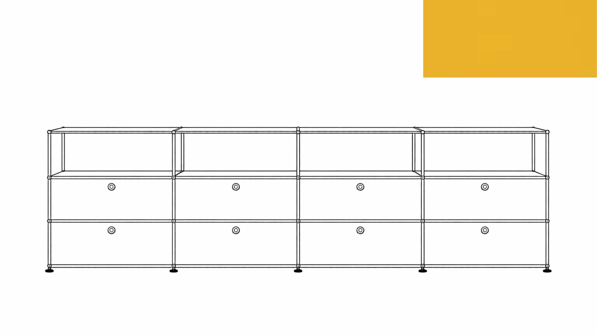 USM Haller G2A Storage Unit