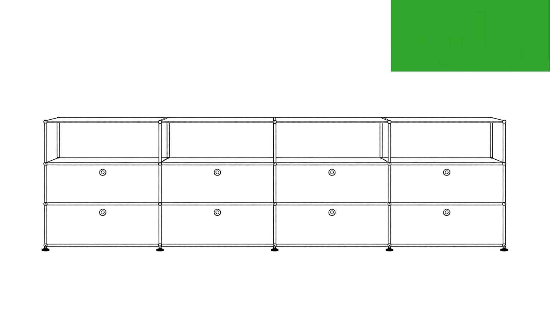 USM Haller G2A Storage Unit