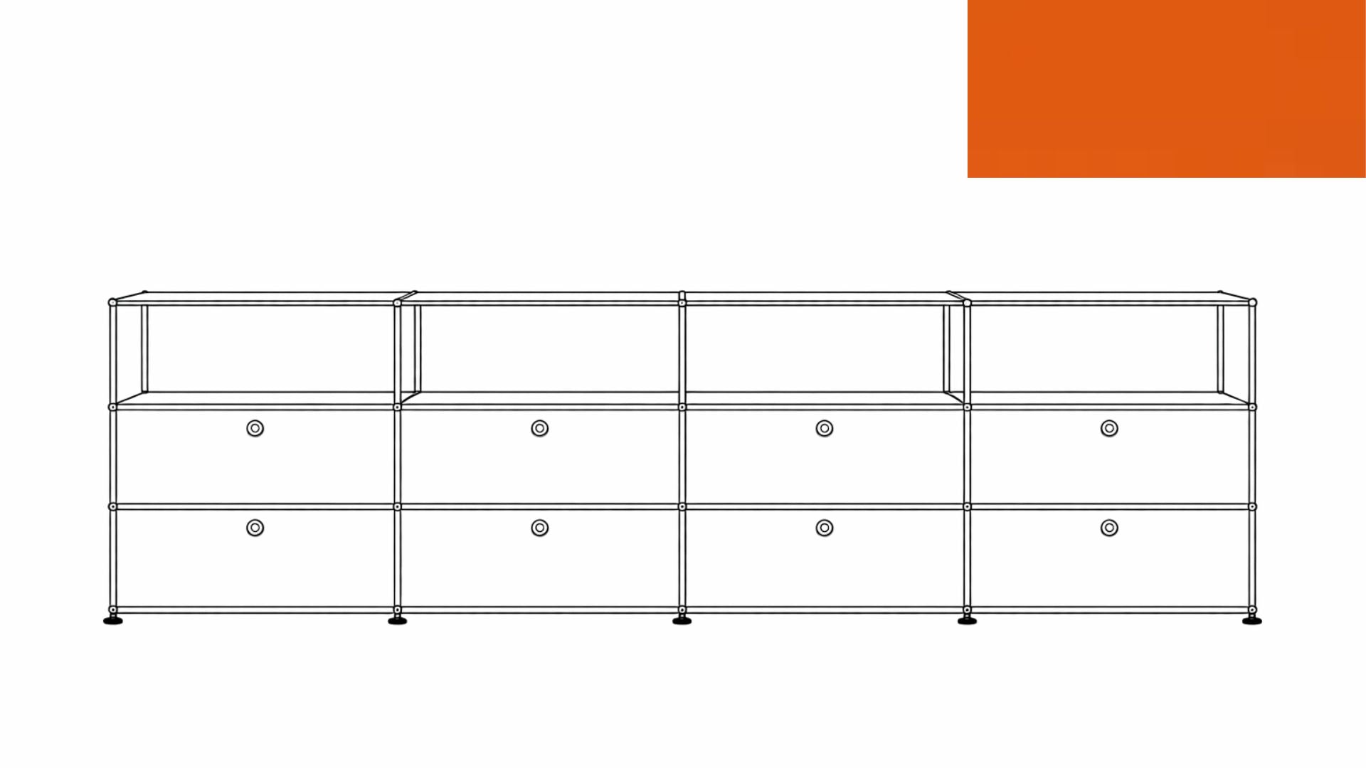 USM Haller G2A Storage Unit