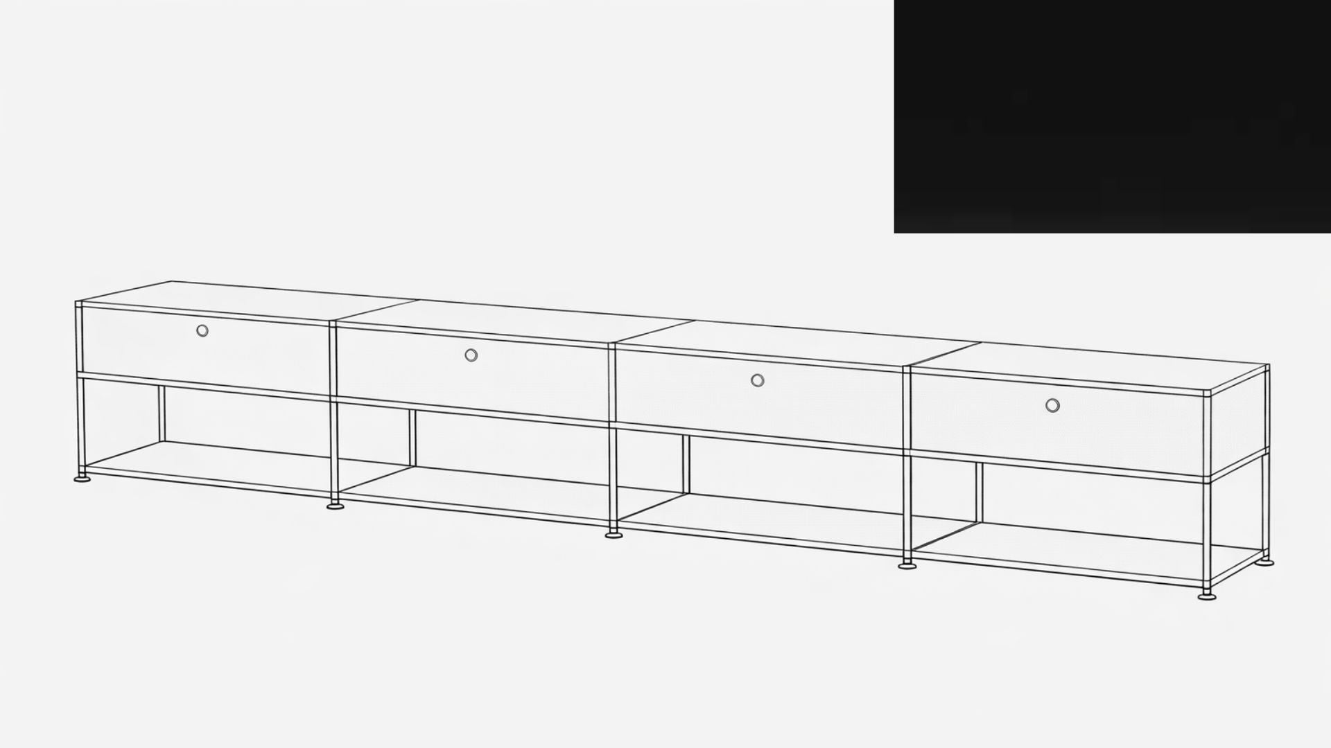 USM Haller Credenza