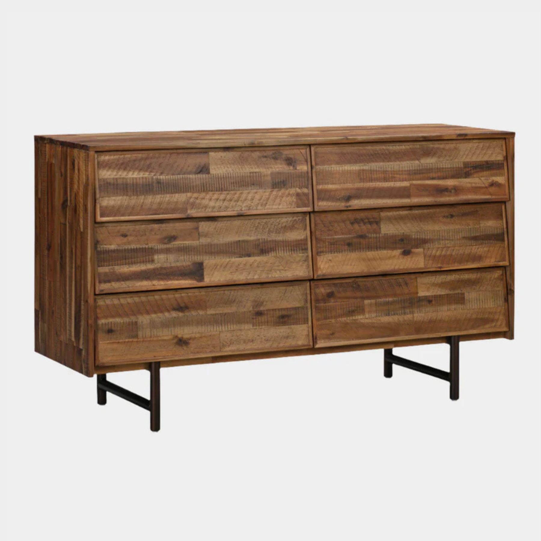 Bushwick Wooden 6 Drawer Dresser