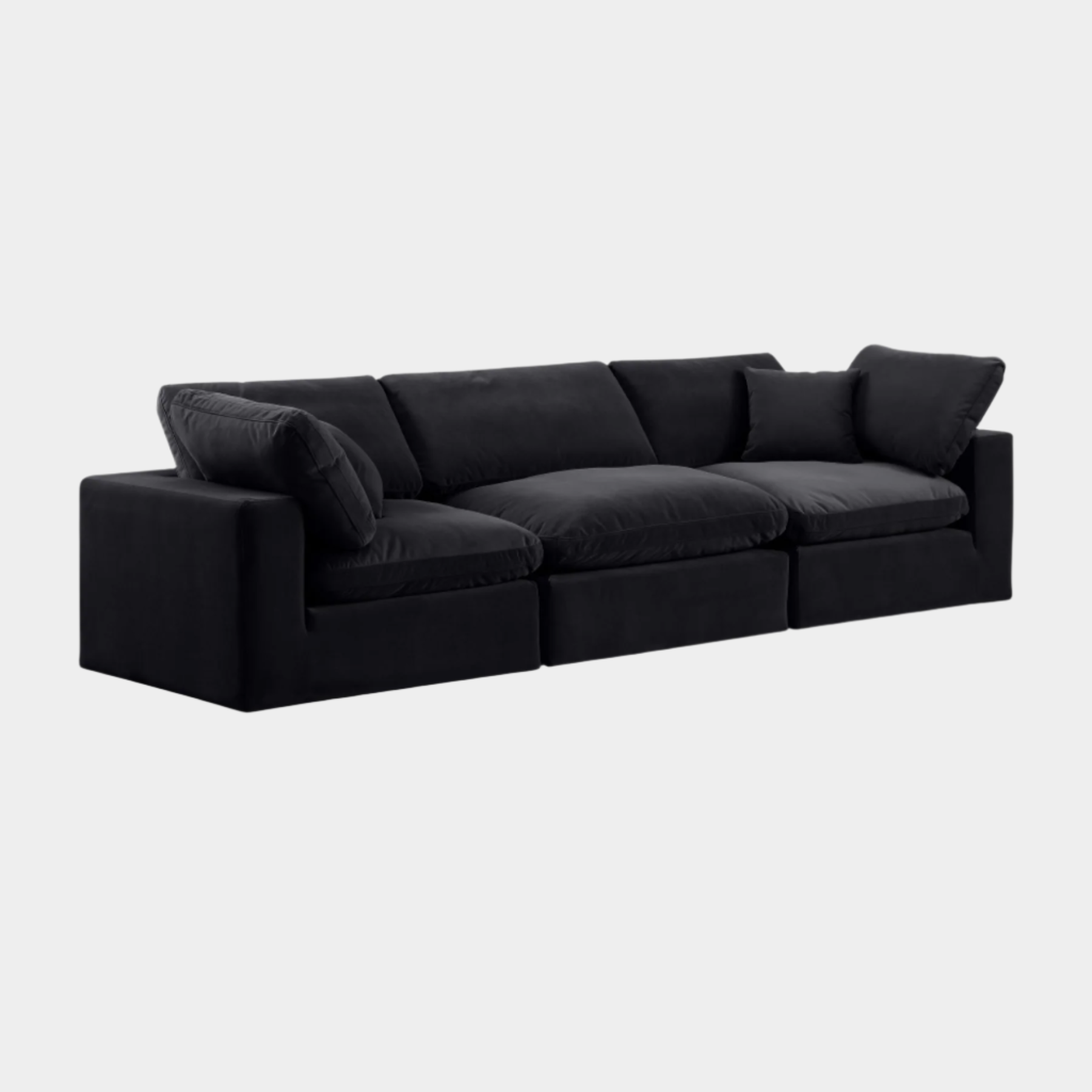 Comfy Velvet Sofa