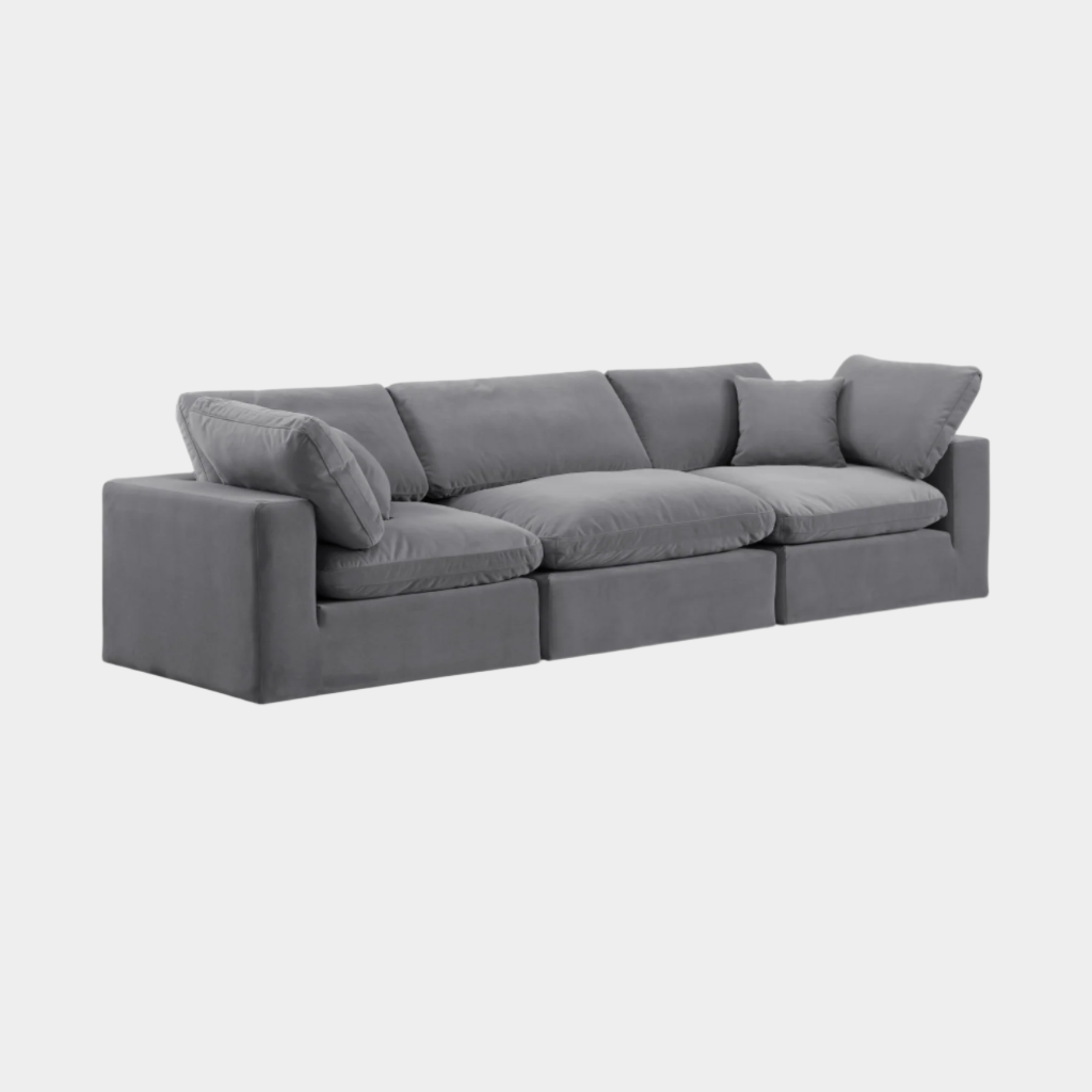 Comfy Velvet Sofa