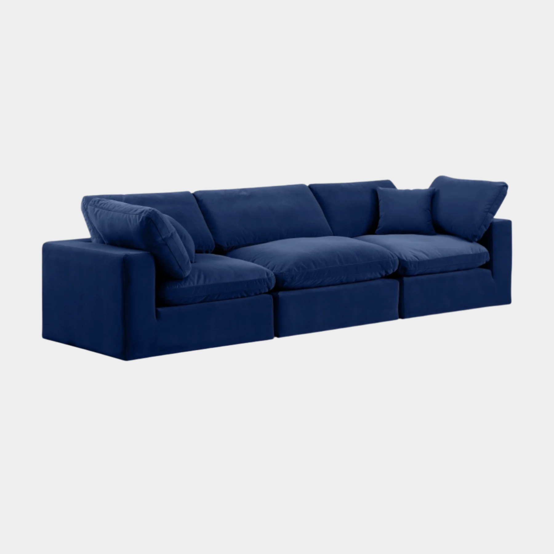 Comfy Velvet Sofa