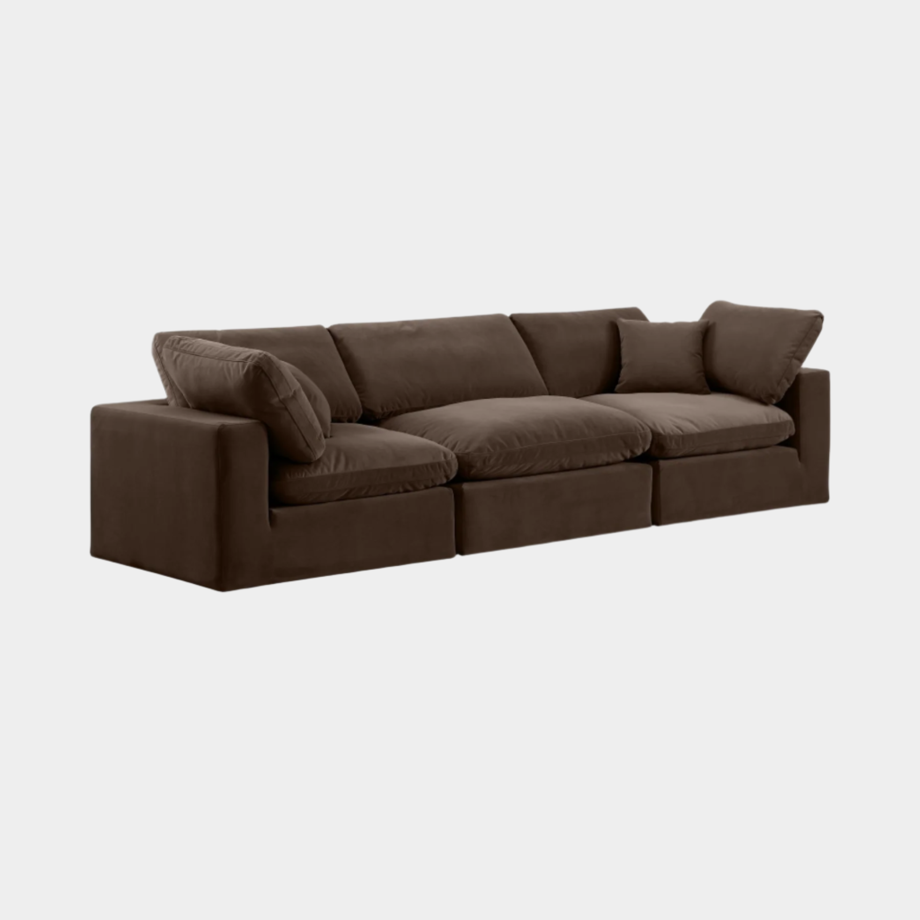 Comfy Velvet Sofa