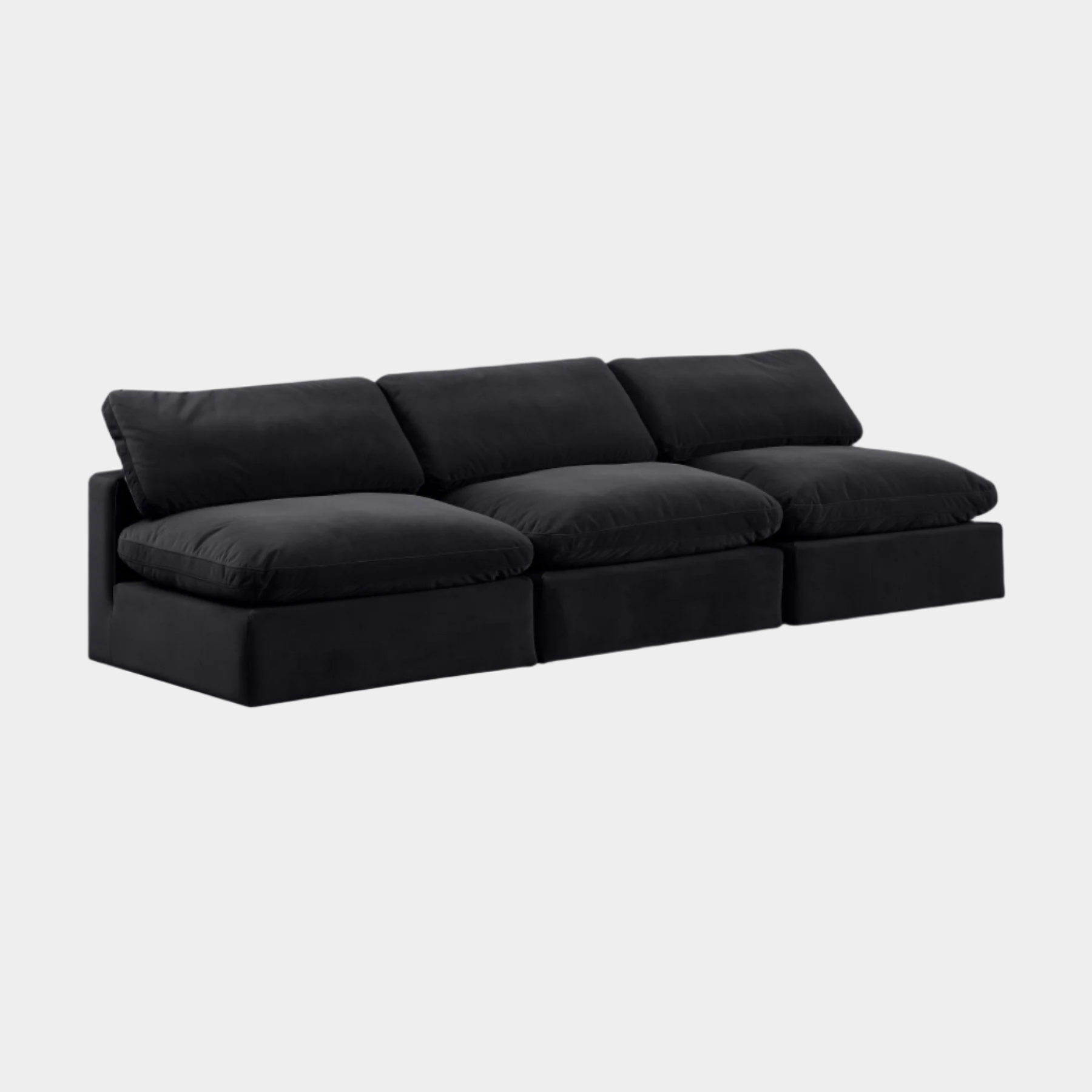 Comfy Velvet Sofa