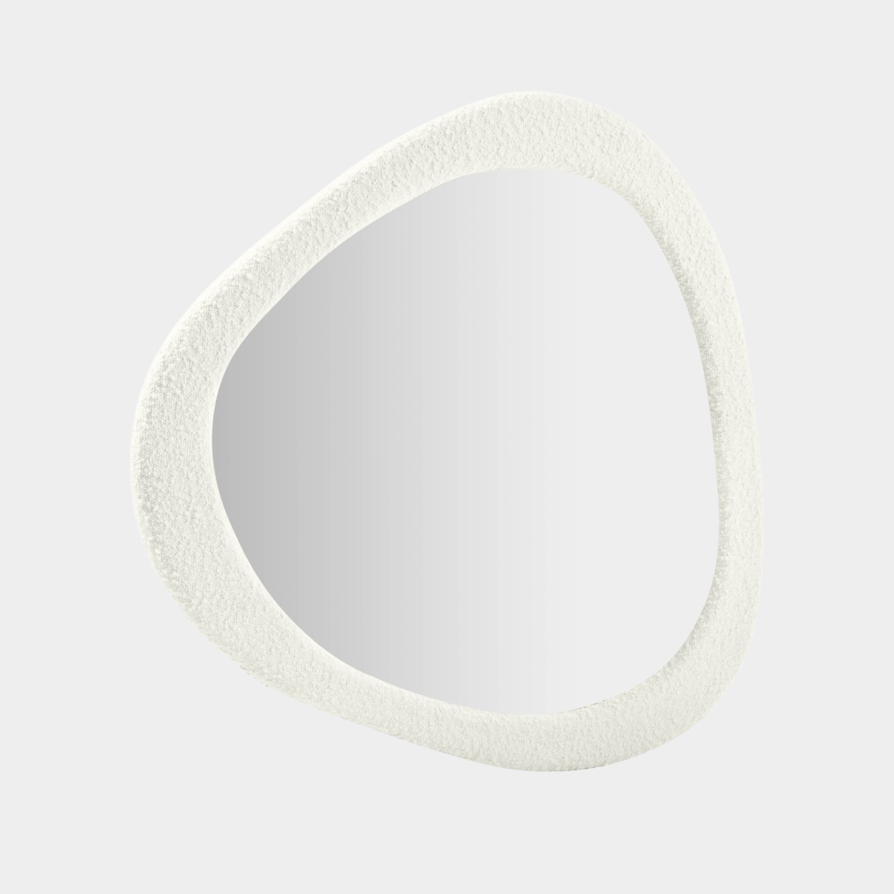 Klaryss Boucle Triangular Mirror