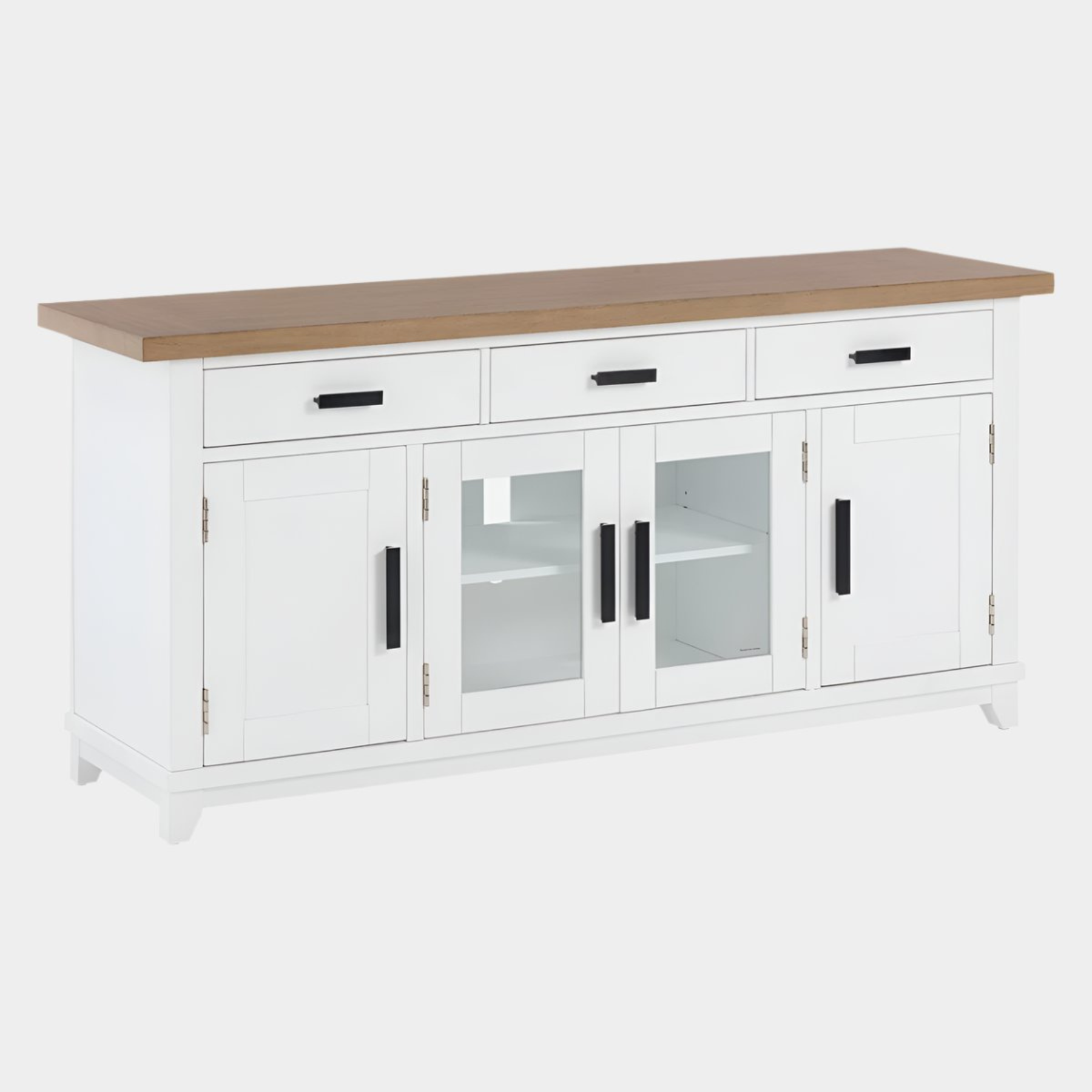 Console de divertissement Dover White 62" 