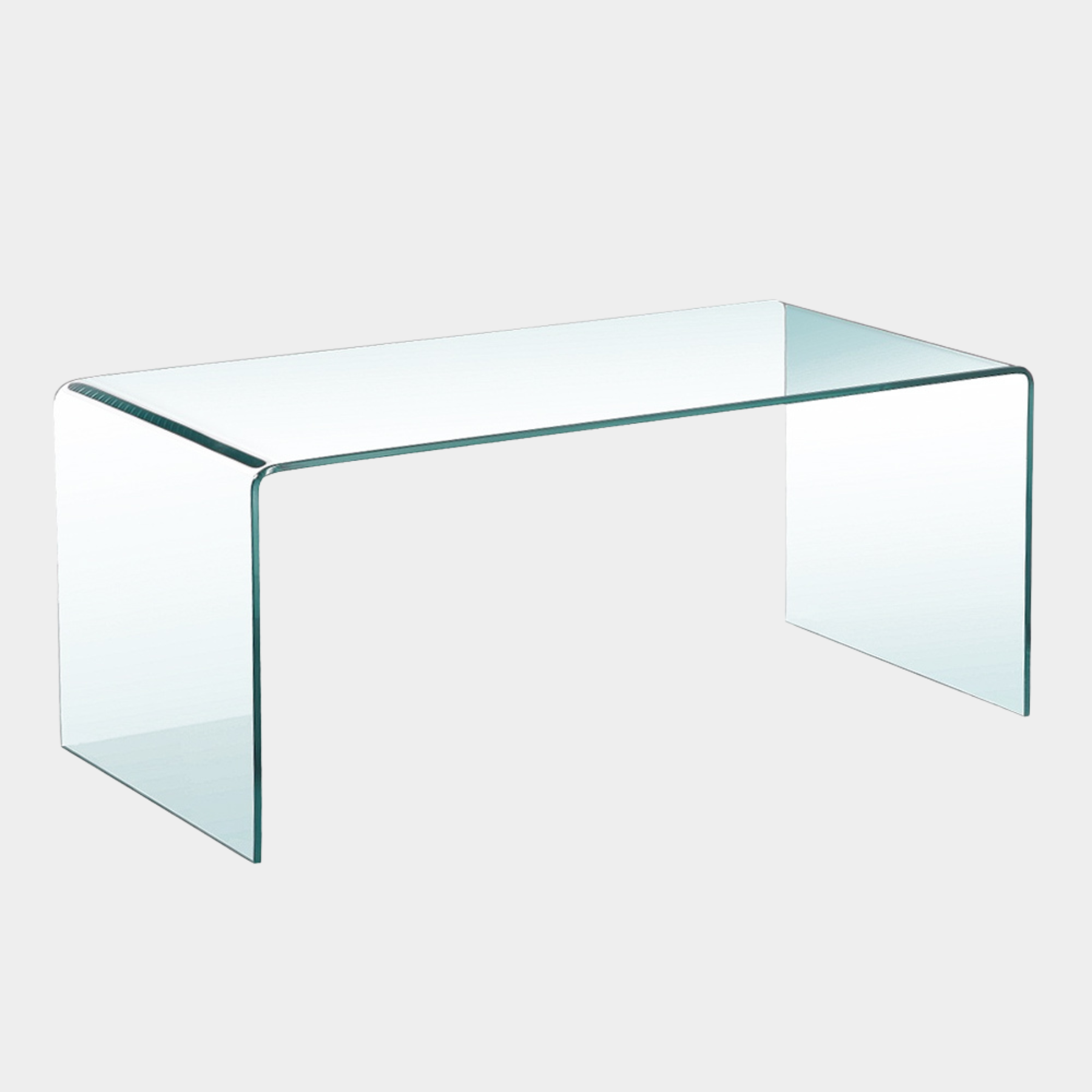 Bent Glass Condo Coffee Table