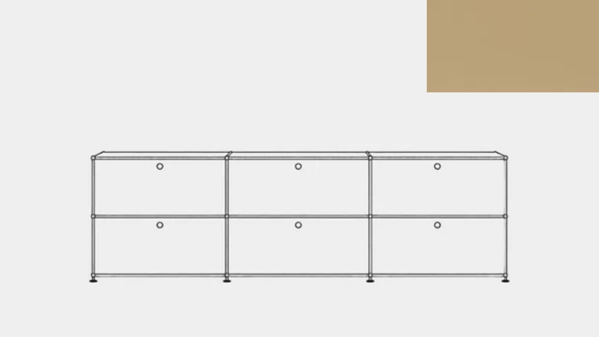 USM Haller E2 Sideboard