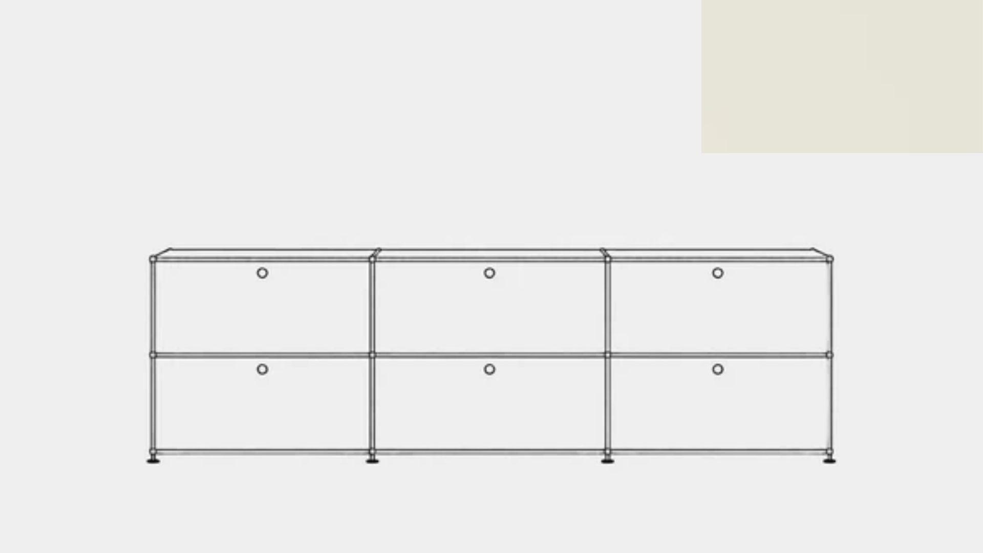 USM Haller E2 Sideboard