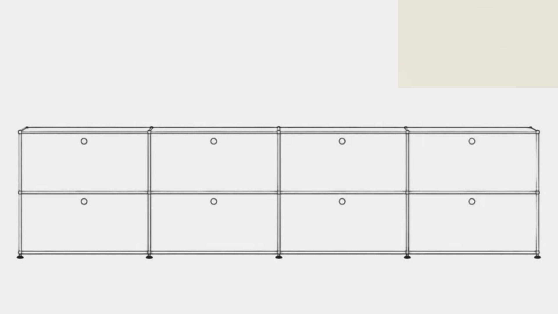 USM Haller E2 Sideboard