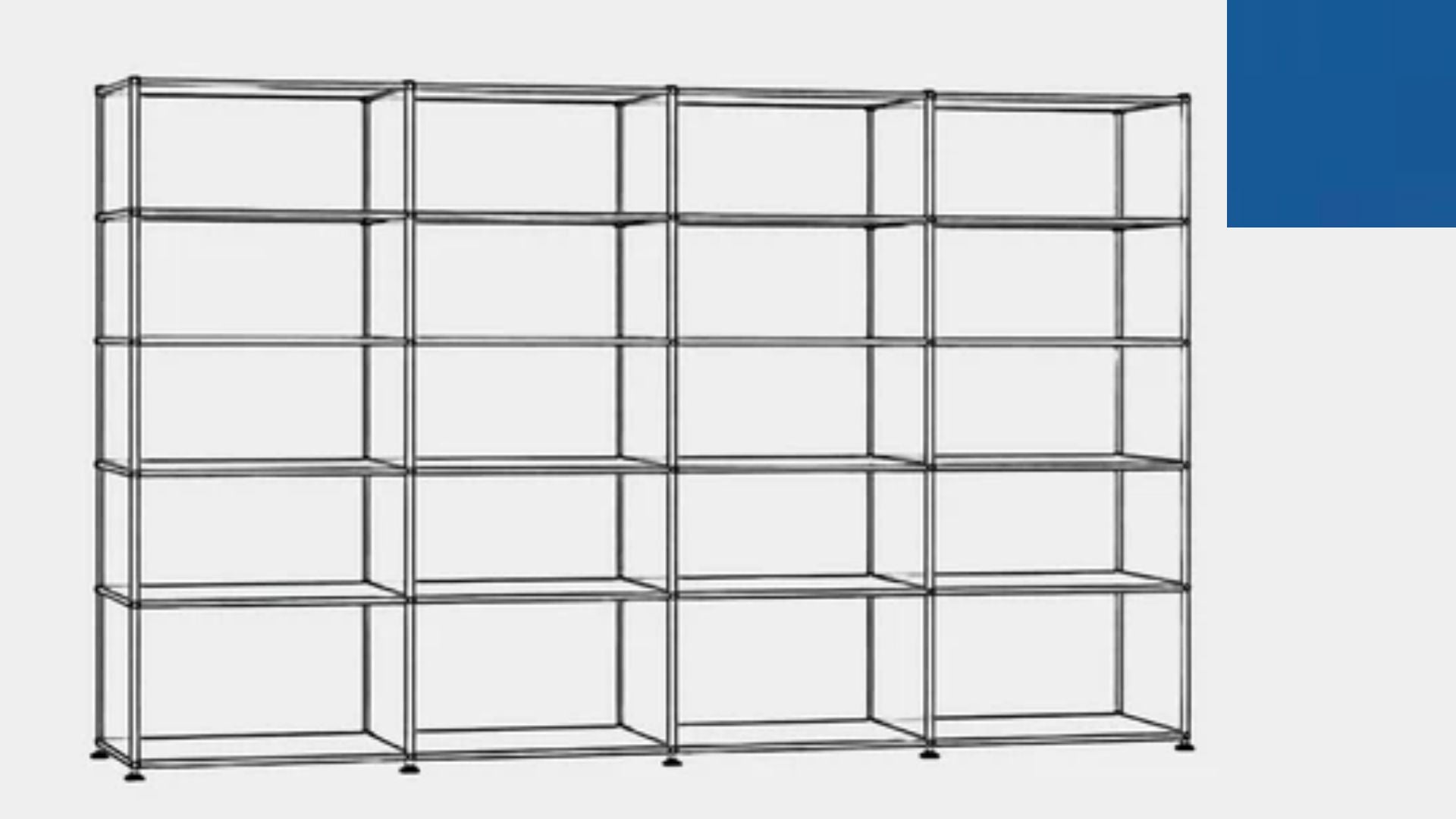 USM Haller H2 Open Shelf
