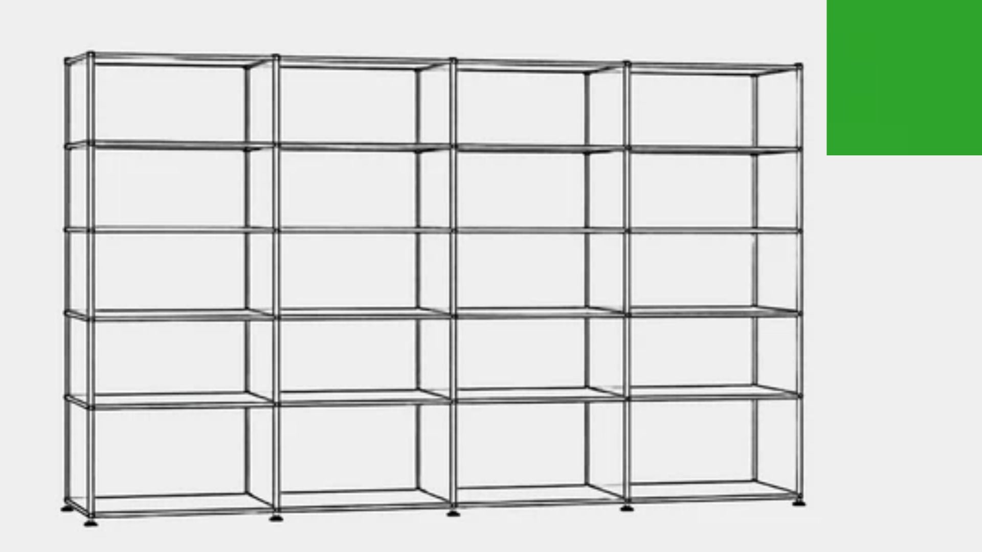 USM Haller H2 Open Shelf