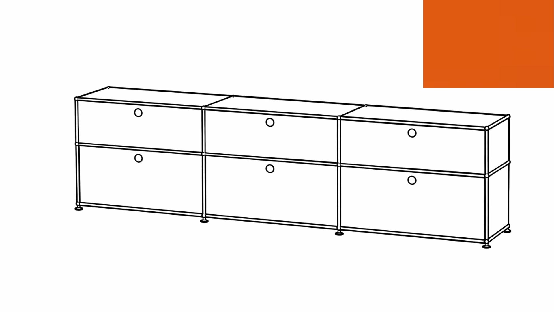 USM Haller Mid-Credenza
