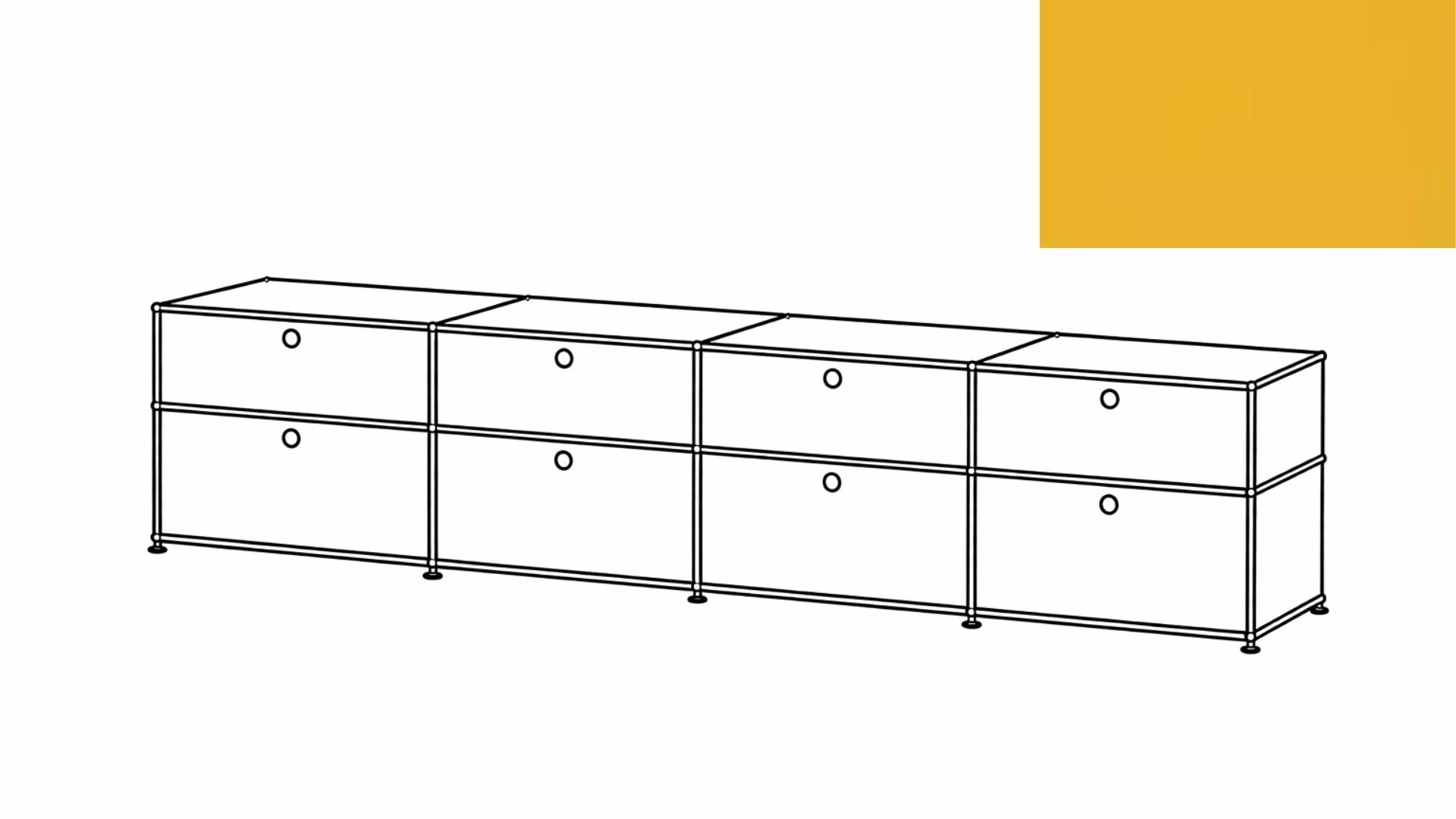 USM Haller Mid-Credenza