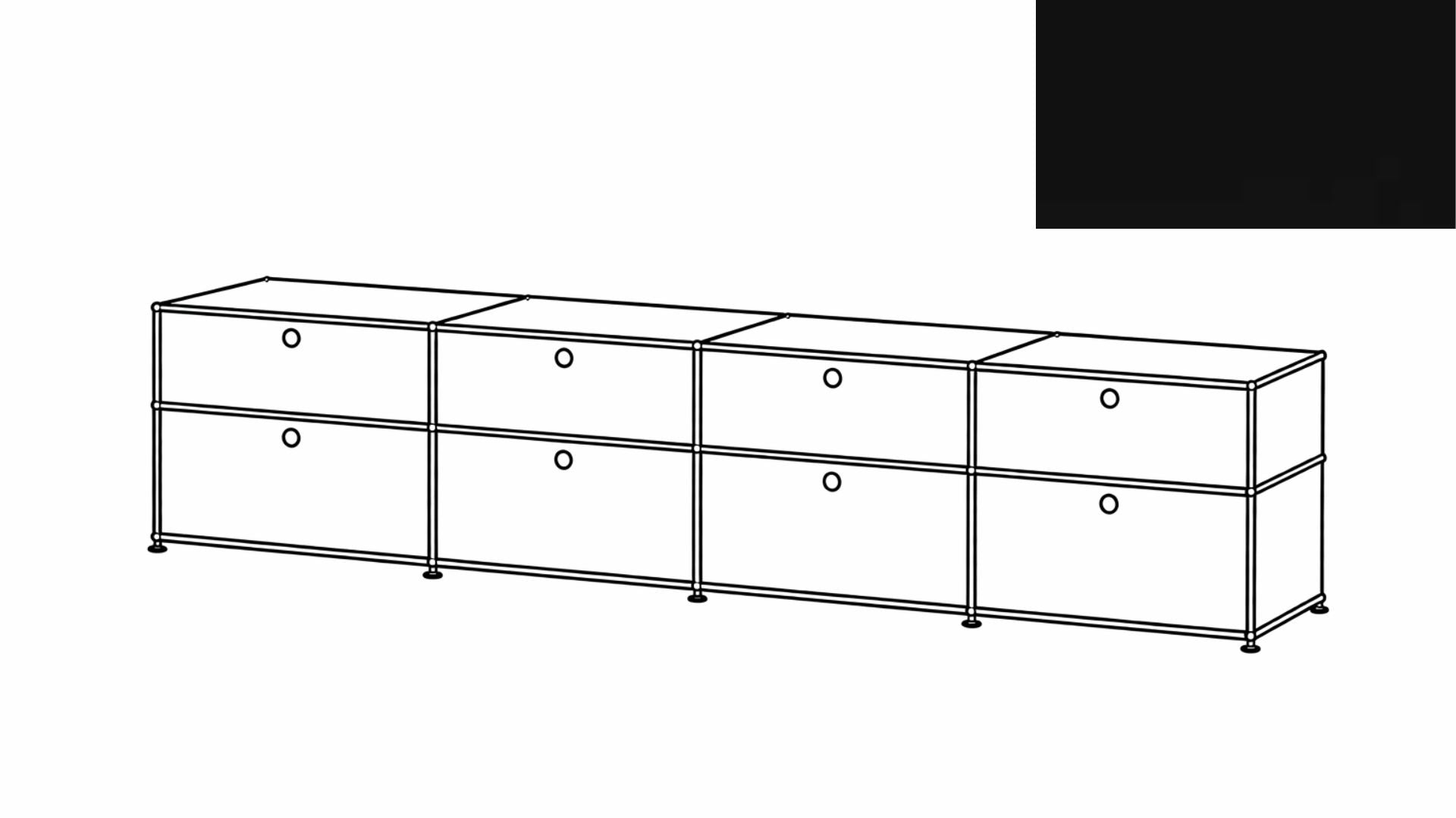 USM Haller Mid-Credenza