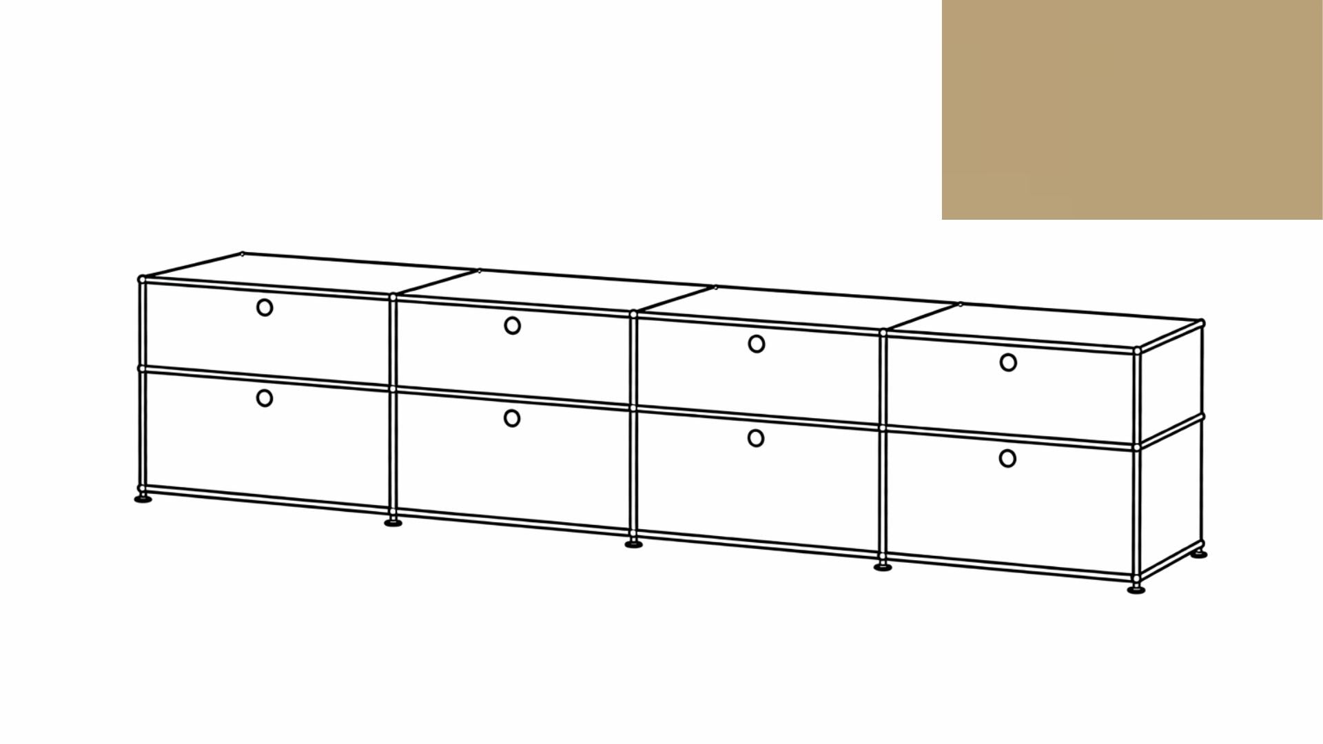 USM Haller Mid-Credenza