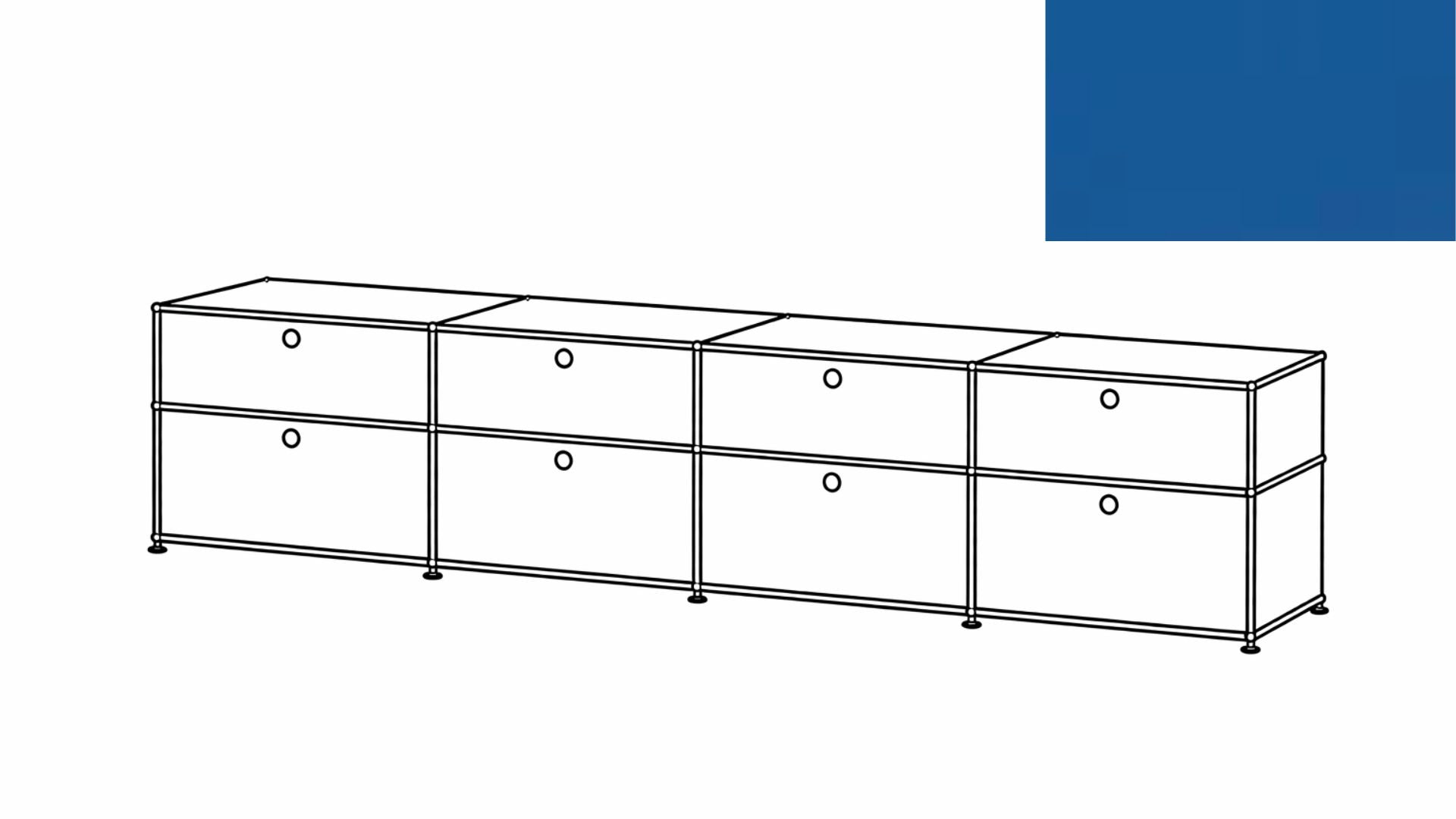 USM Haller Mid-Credenza