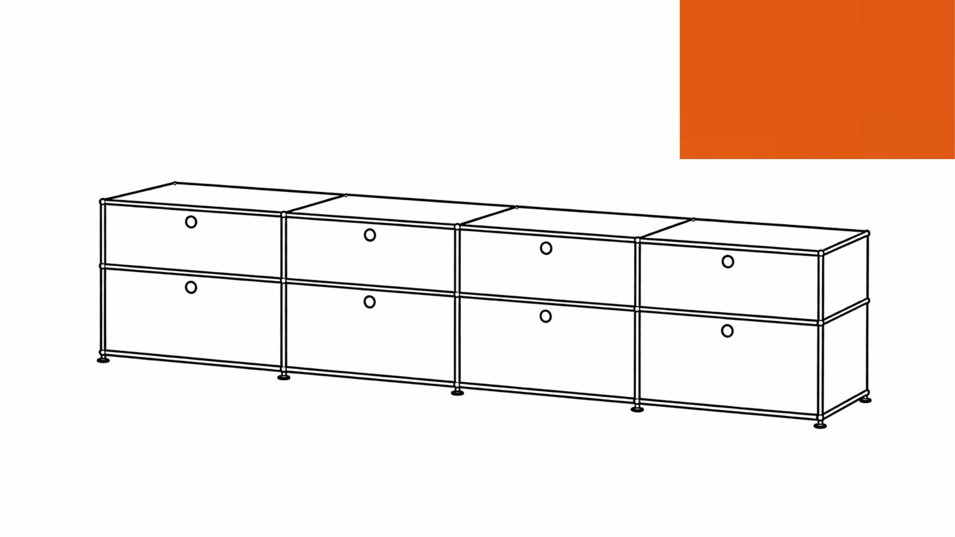 USM Haller Mid-Credenza