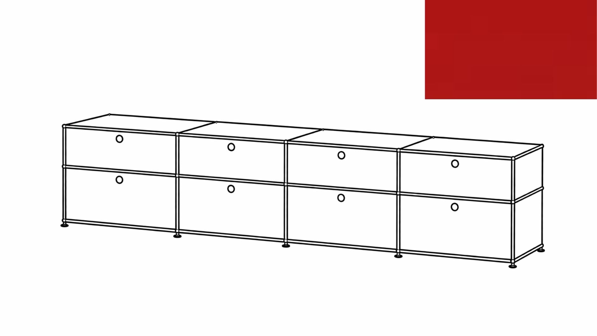 USM Haller Mid-Credenza