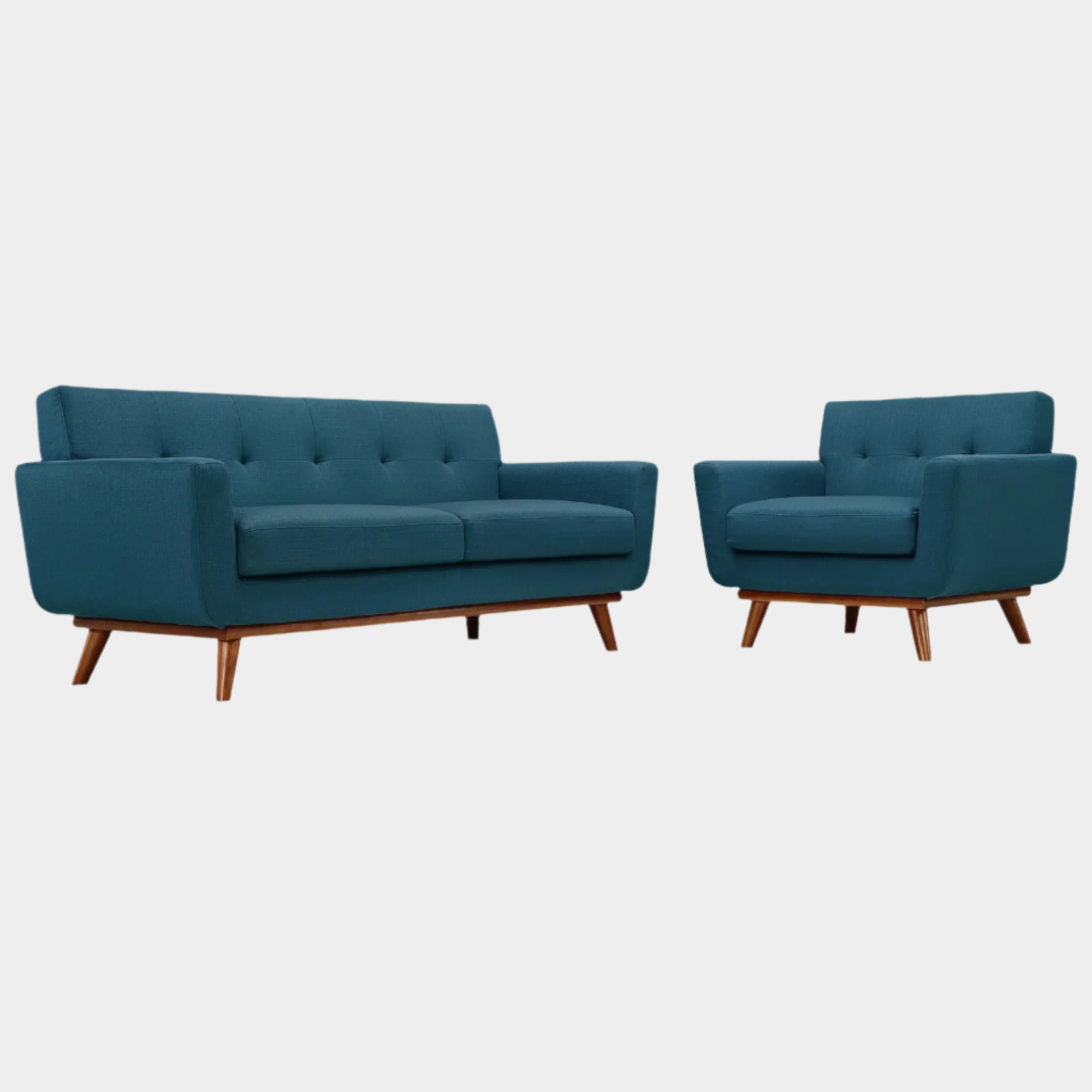 Chaise sans accoudoirs rembourrée en duvet Commix