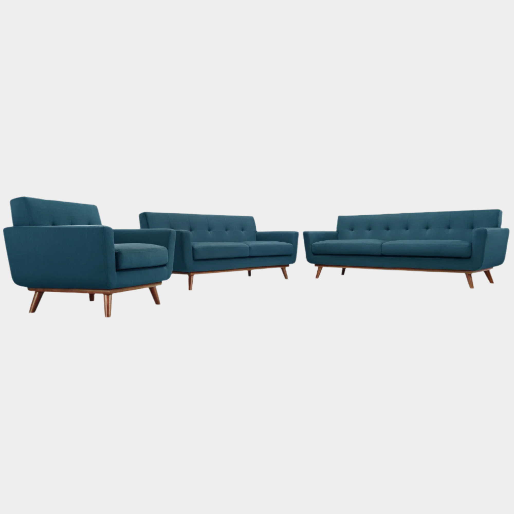 Chaise sans accoudoirs rembourrée en duvet Commix
