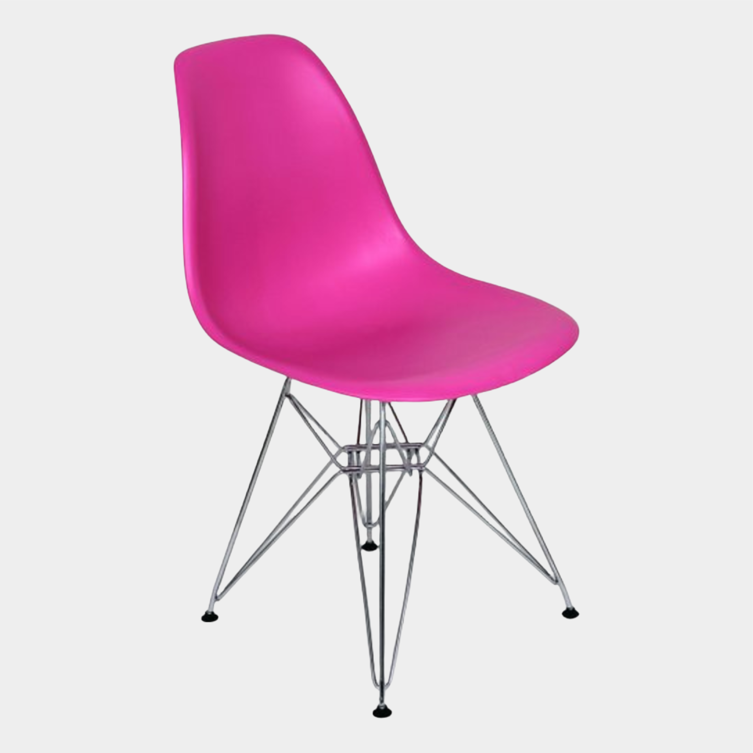 Chaise en plastique moulé Eames