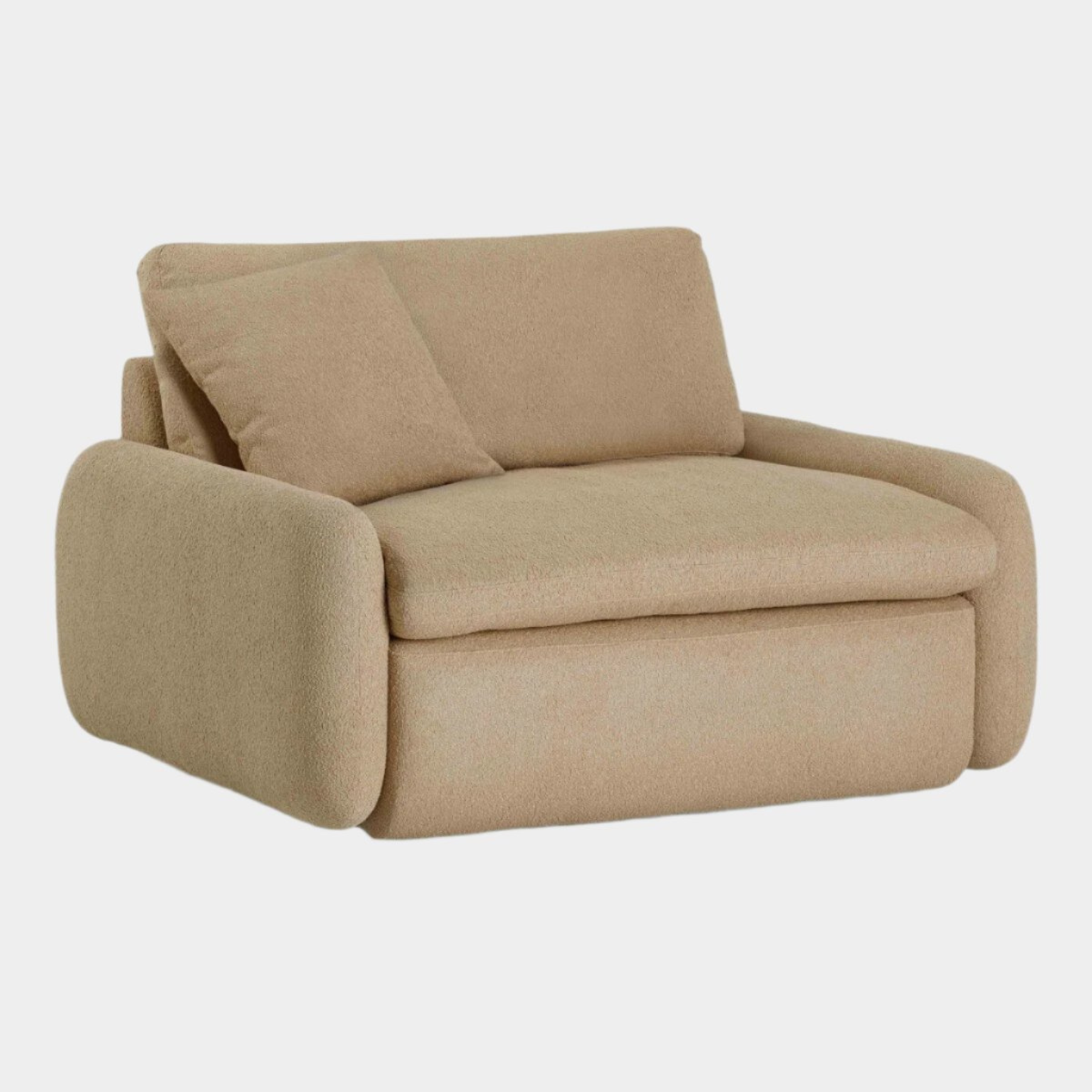 Rachelle Tan Boucle Lounge Chair