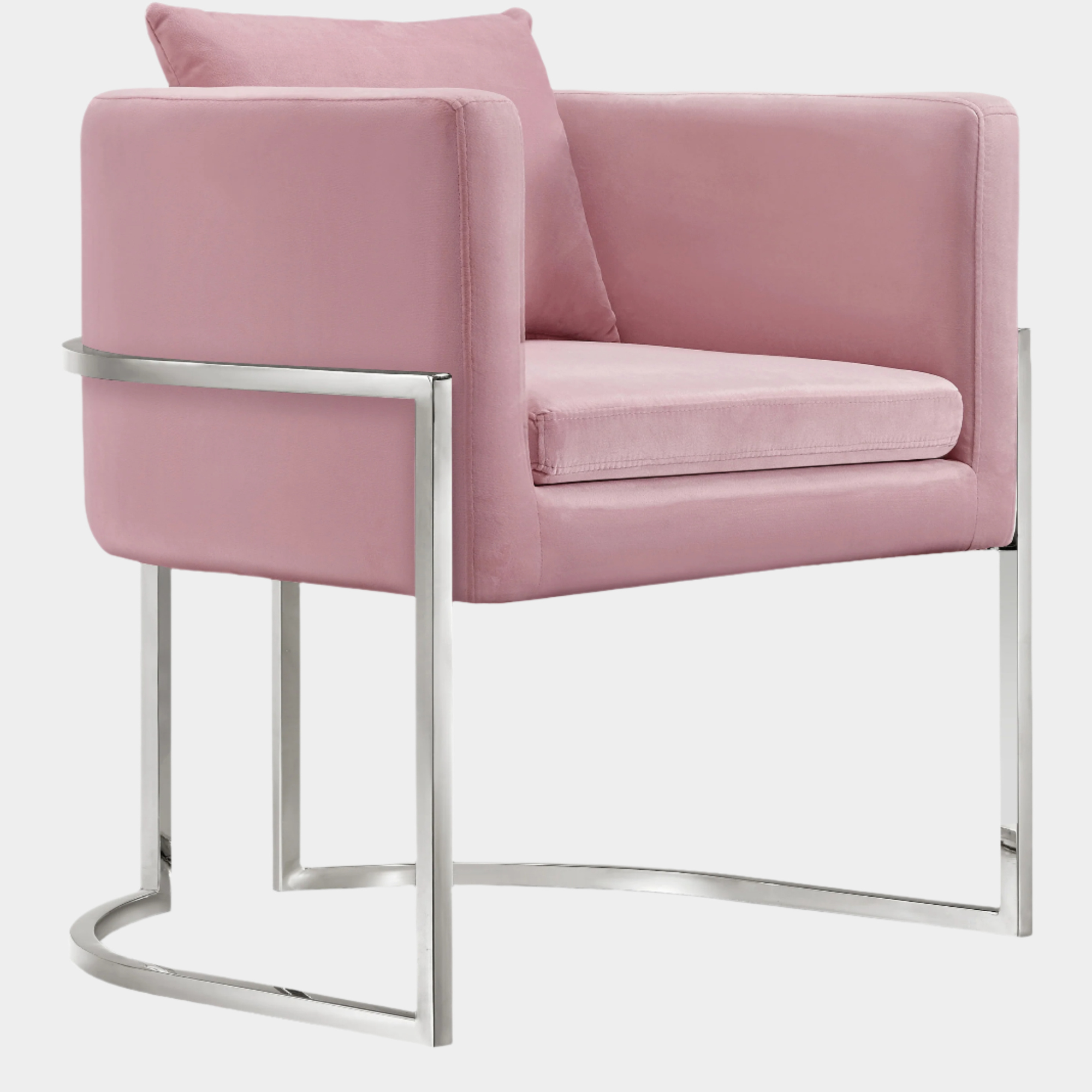 Fauteuil d'appoint rembourré en chenille Vivi 