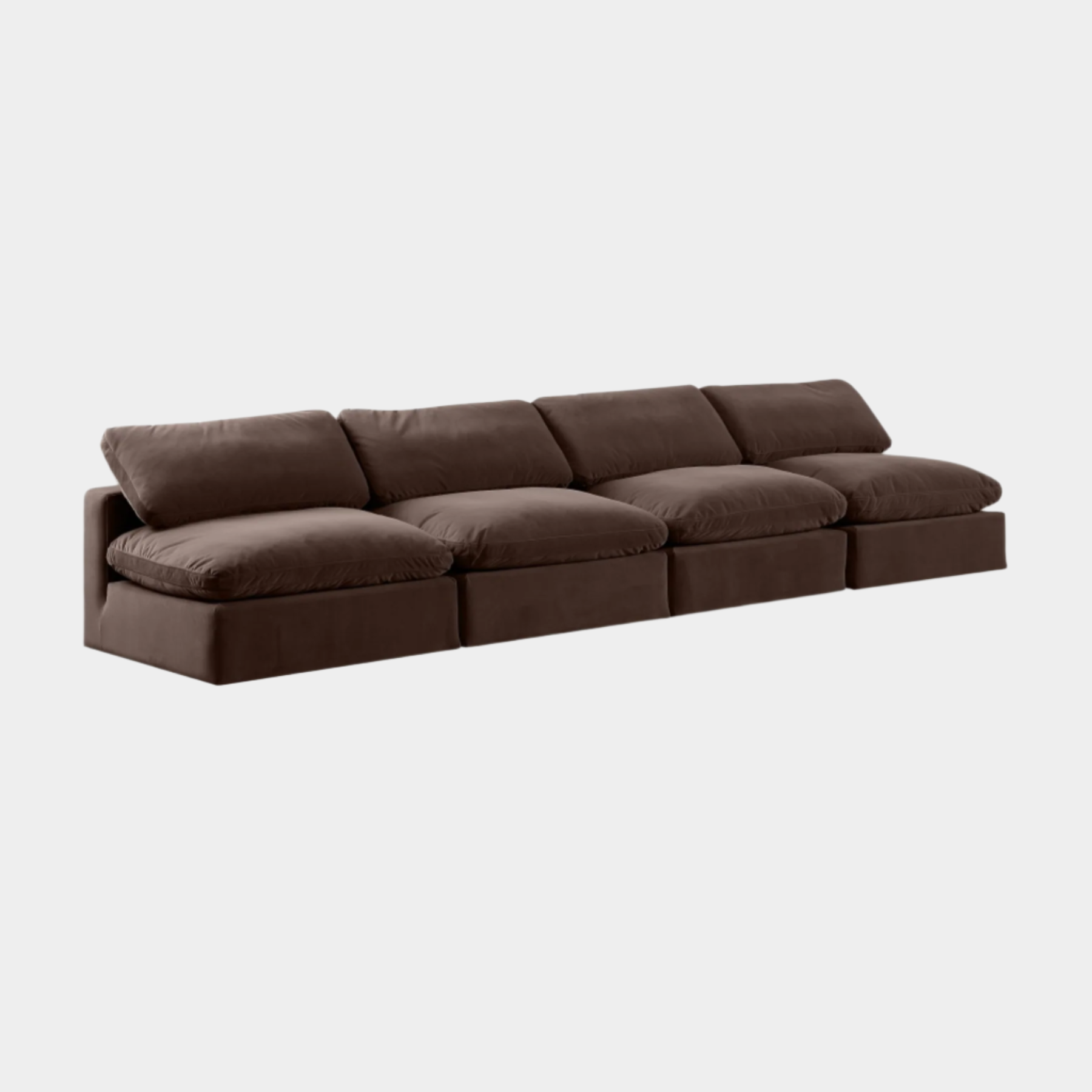 Comfy Velvet Sofa