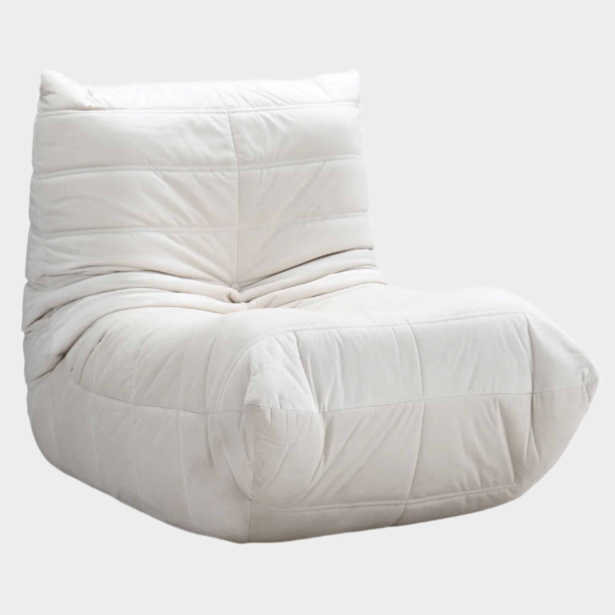 Fauteuil d'appoint rembourré en chenille Vivi 