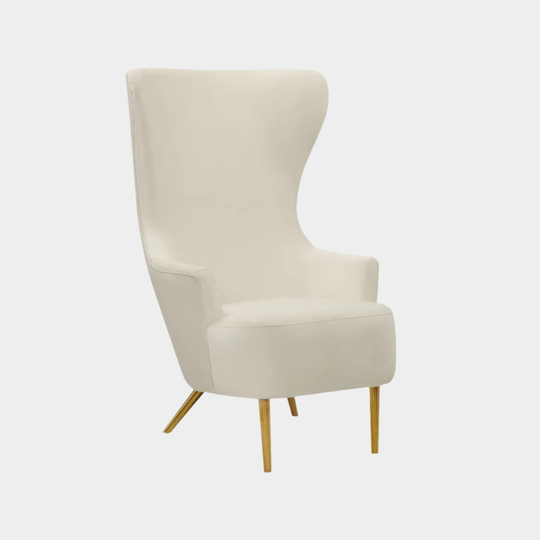 Julia Cream Wingback Chair By Inspire Me! Home Decor