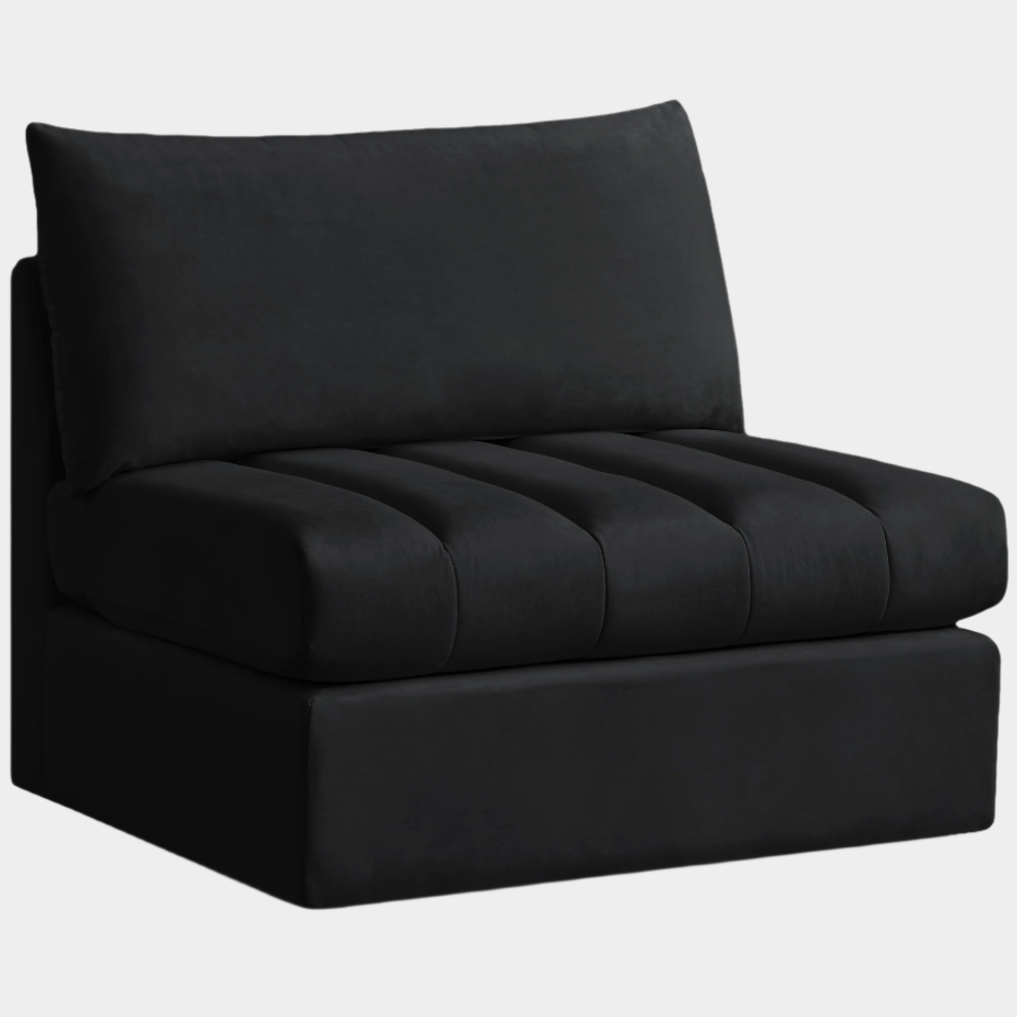 Fauteuil d'appoint rembourré en chenille Vivi 