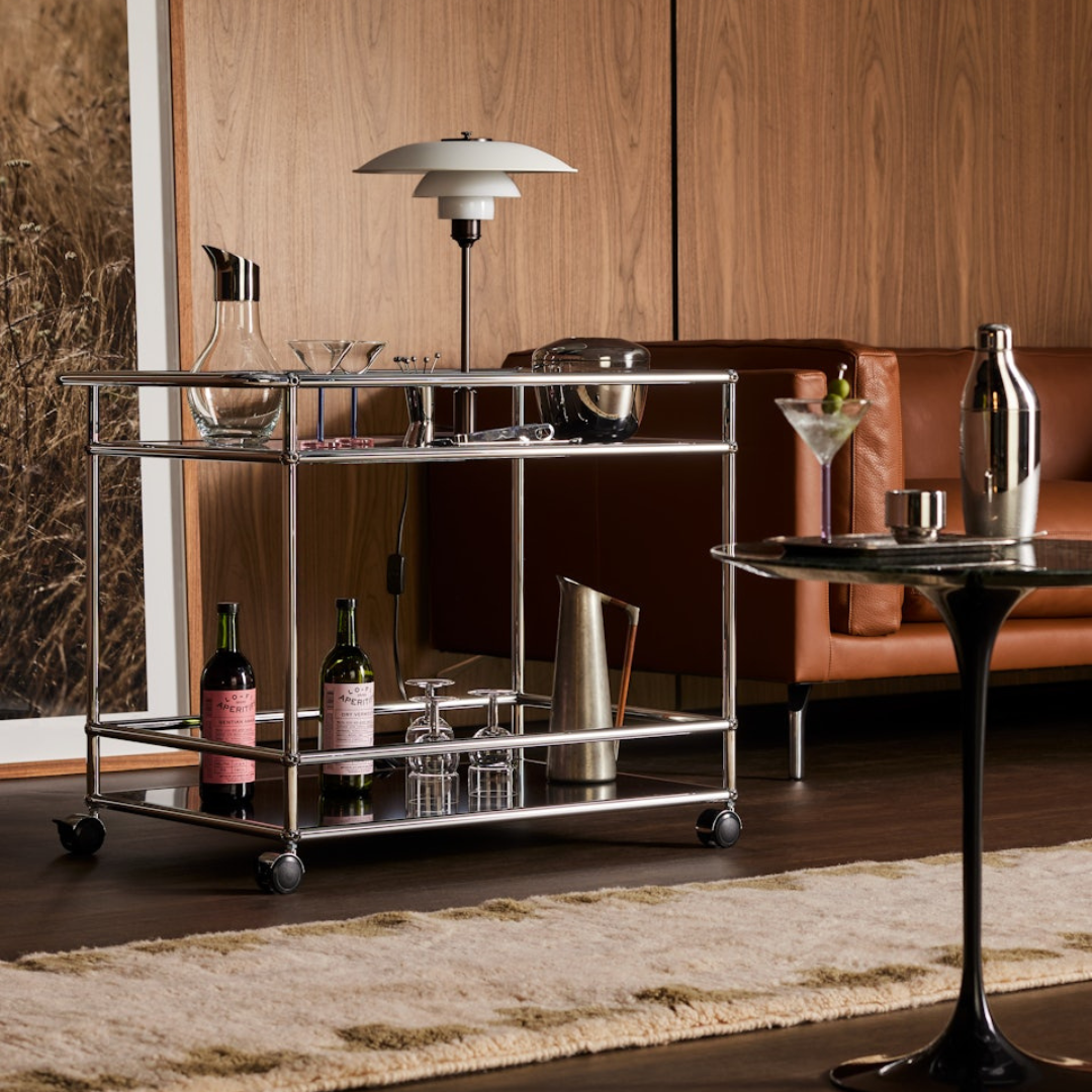 USM Haller Bar Cart