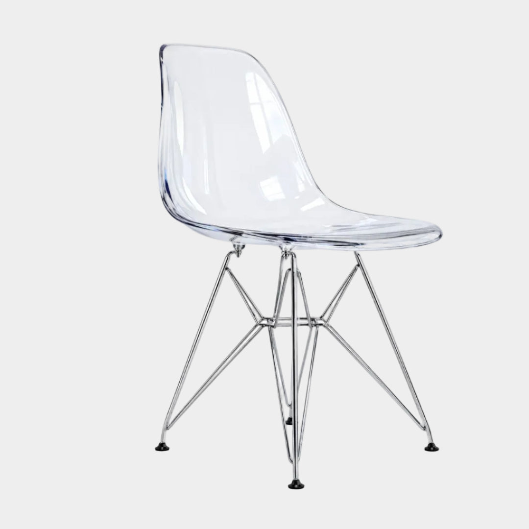Eiffel Dining Chair (Acrylic Seat)