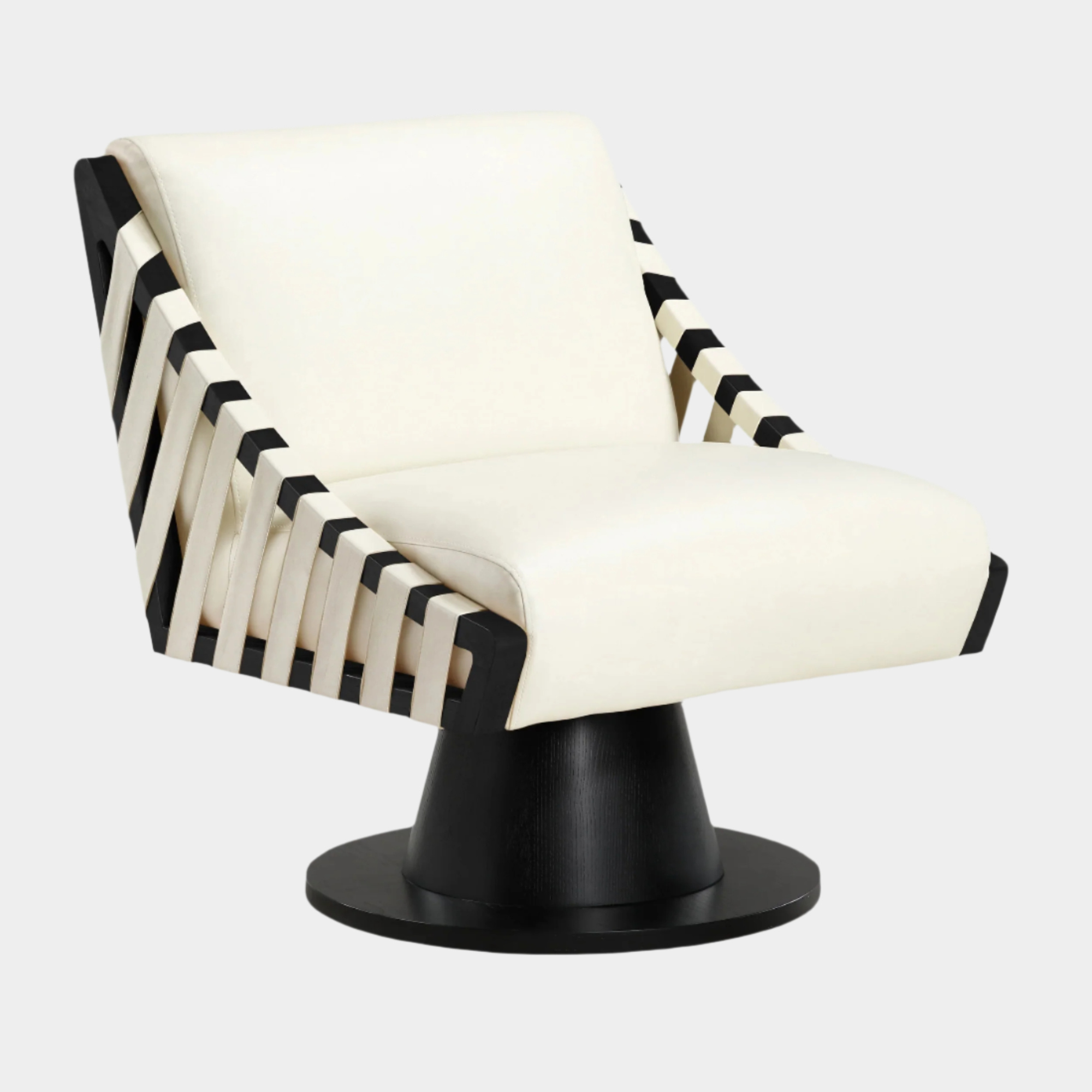 Fauteuil d'appoint rembourré en chenille Vivi 