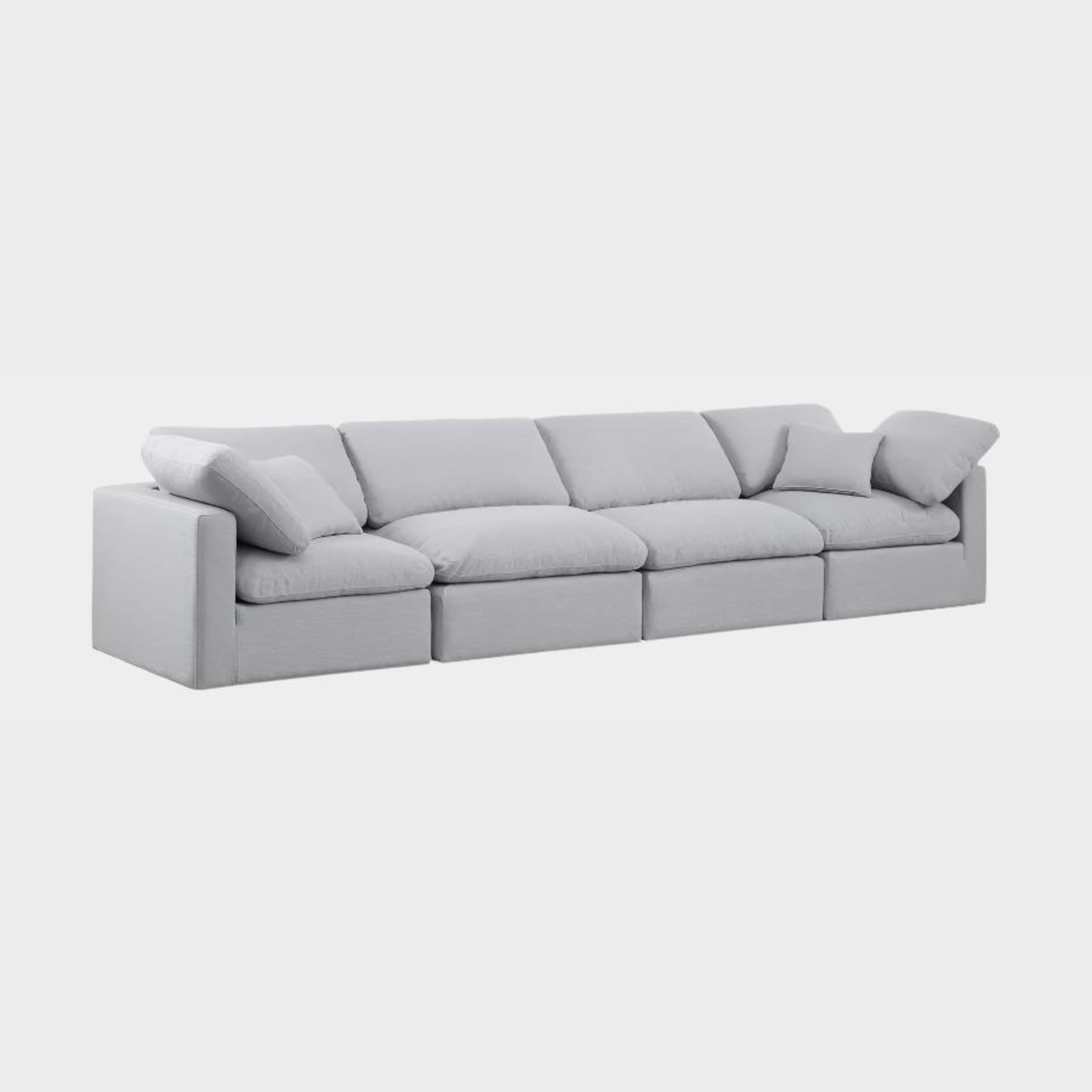 Indulge Linen Textured Fabric Sofa