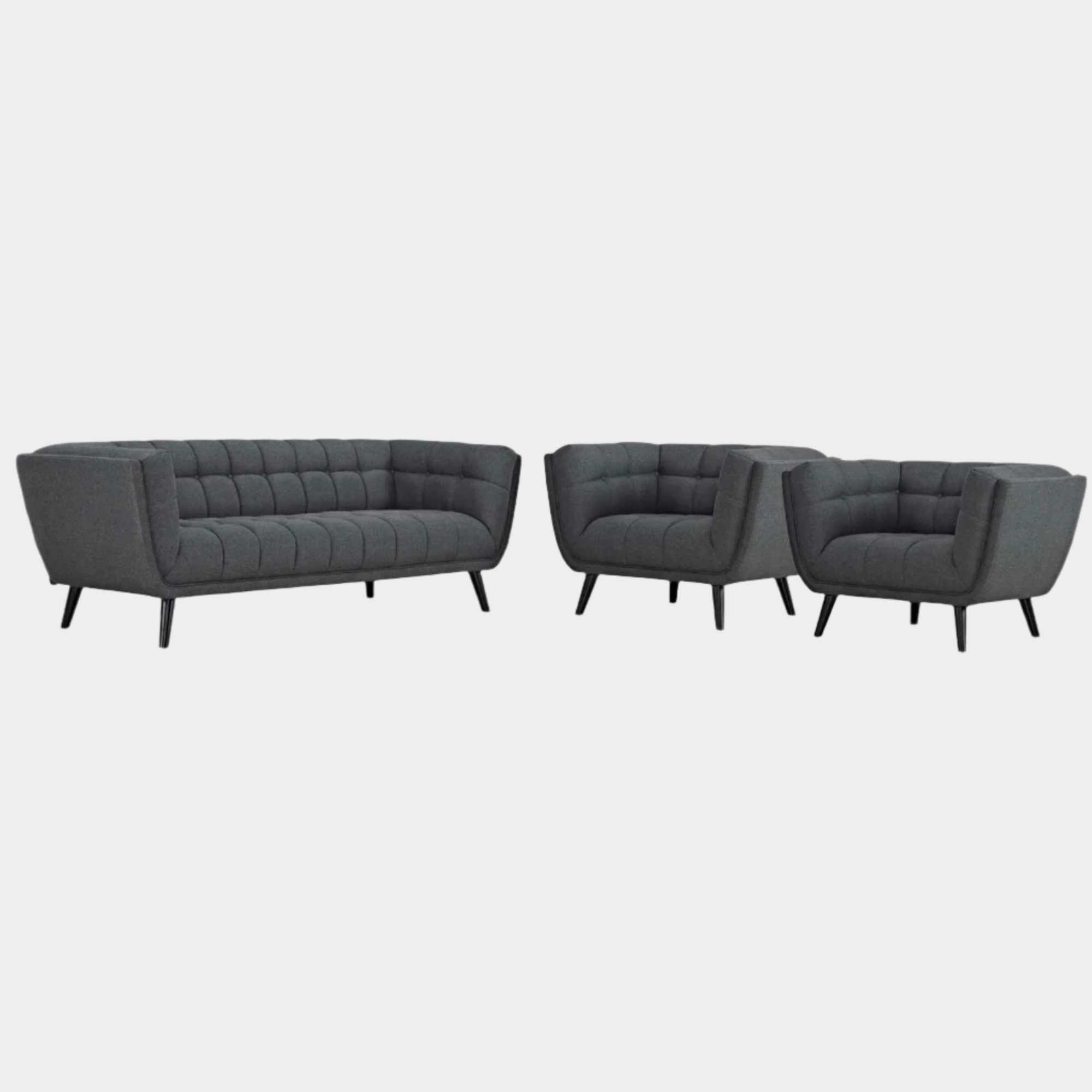 Chaise sans accoudoirs rembourrée en duvet Commix