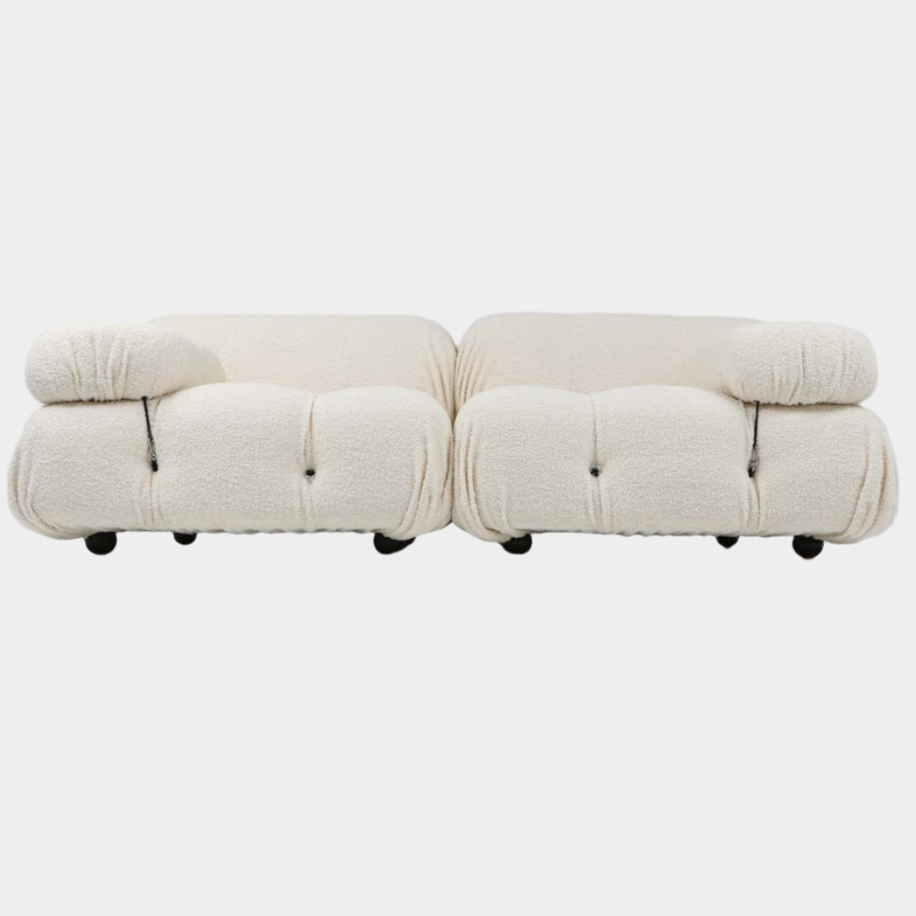 Mario Bellini Two-Seater Boucle Sofa