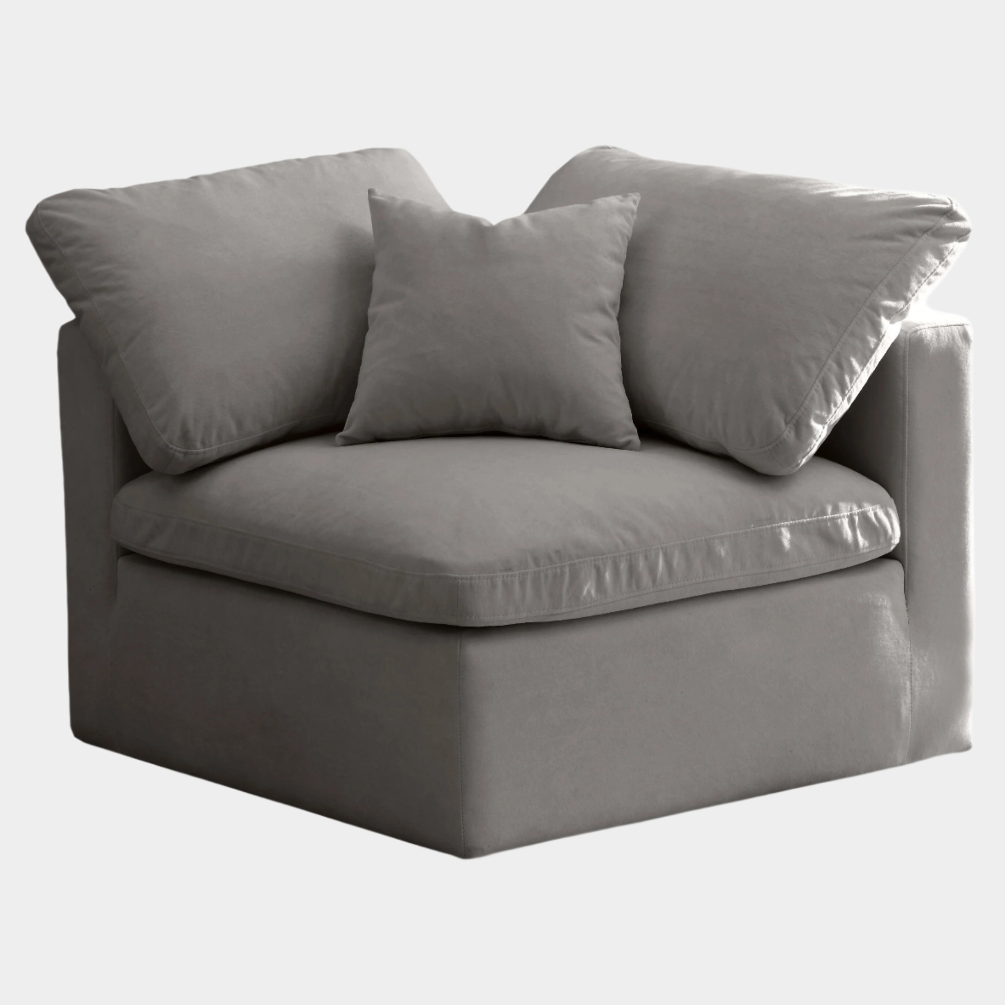 Fauteuil d'appoint rembourré en chenille Vivi 