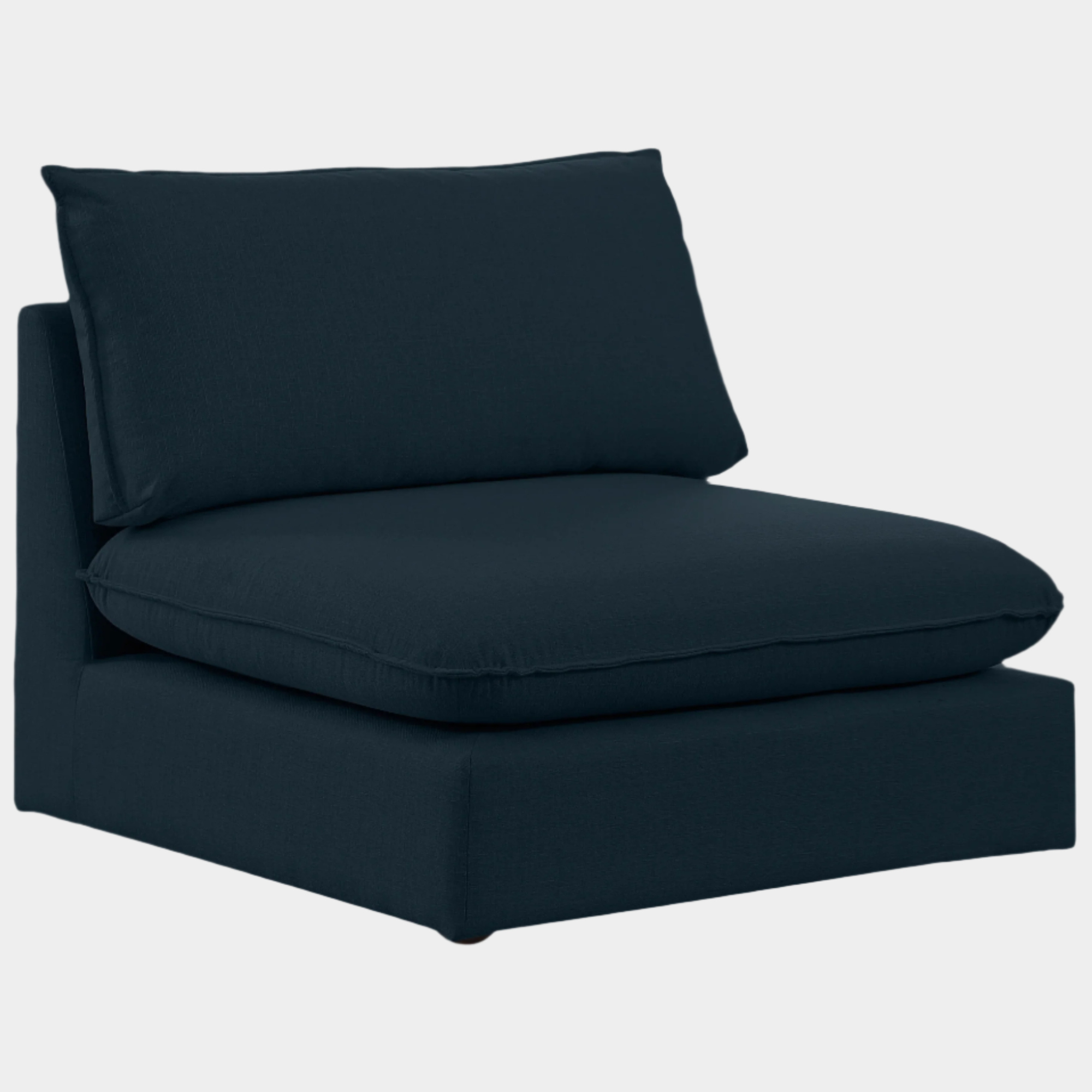 Fauteuil d'appoint rembourré en chenille Vivi 