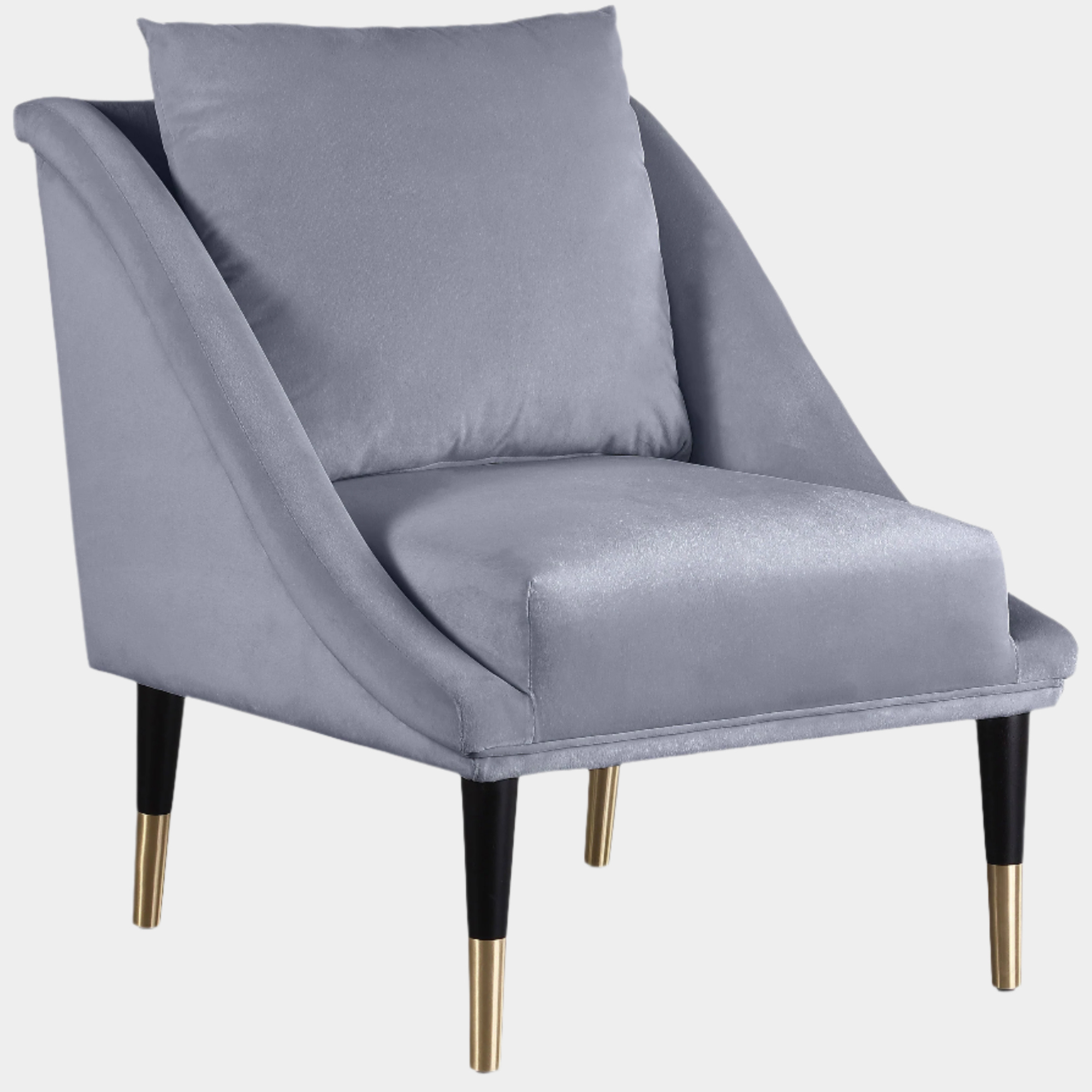 Fauteuil d'appoint rembourré en chenille Vivi 