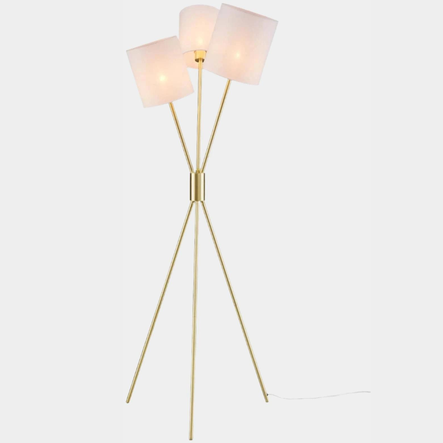 Alexa 3-Light Floor Lamp