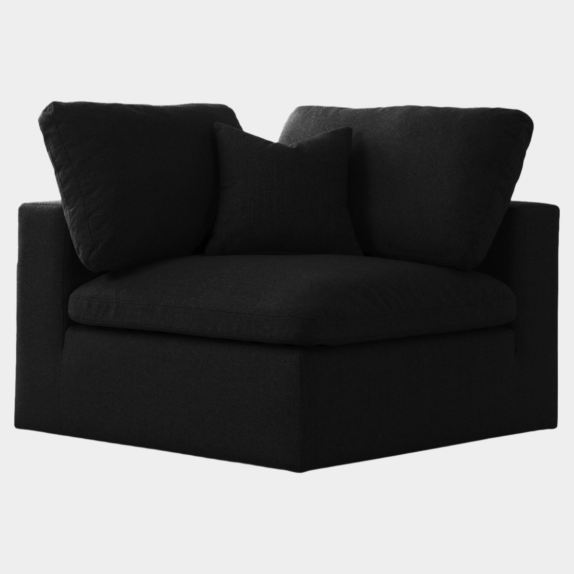 Fauteuil d'appoint rembourré en chenille Vivi 