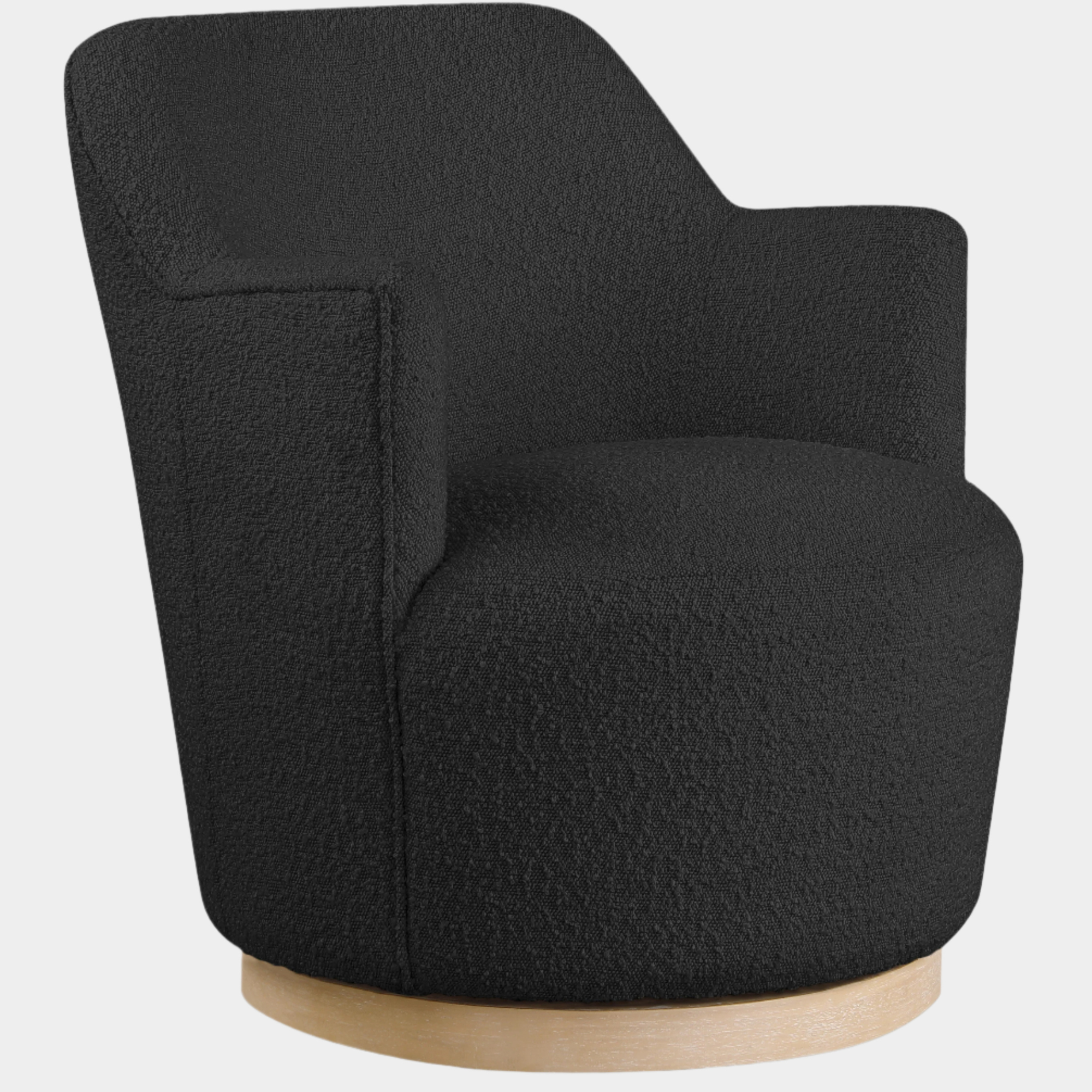 Fauteuil d'appoint rembourré en chenille Vivi 