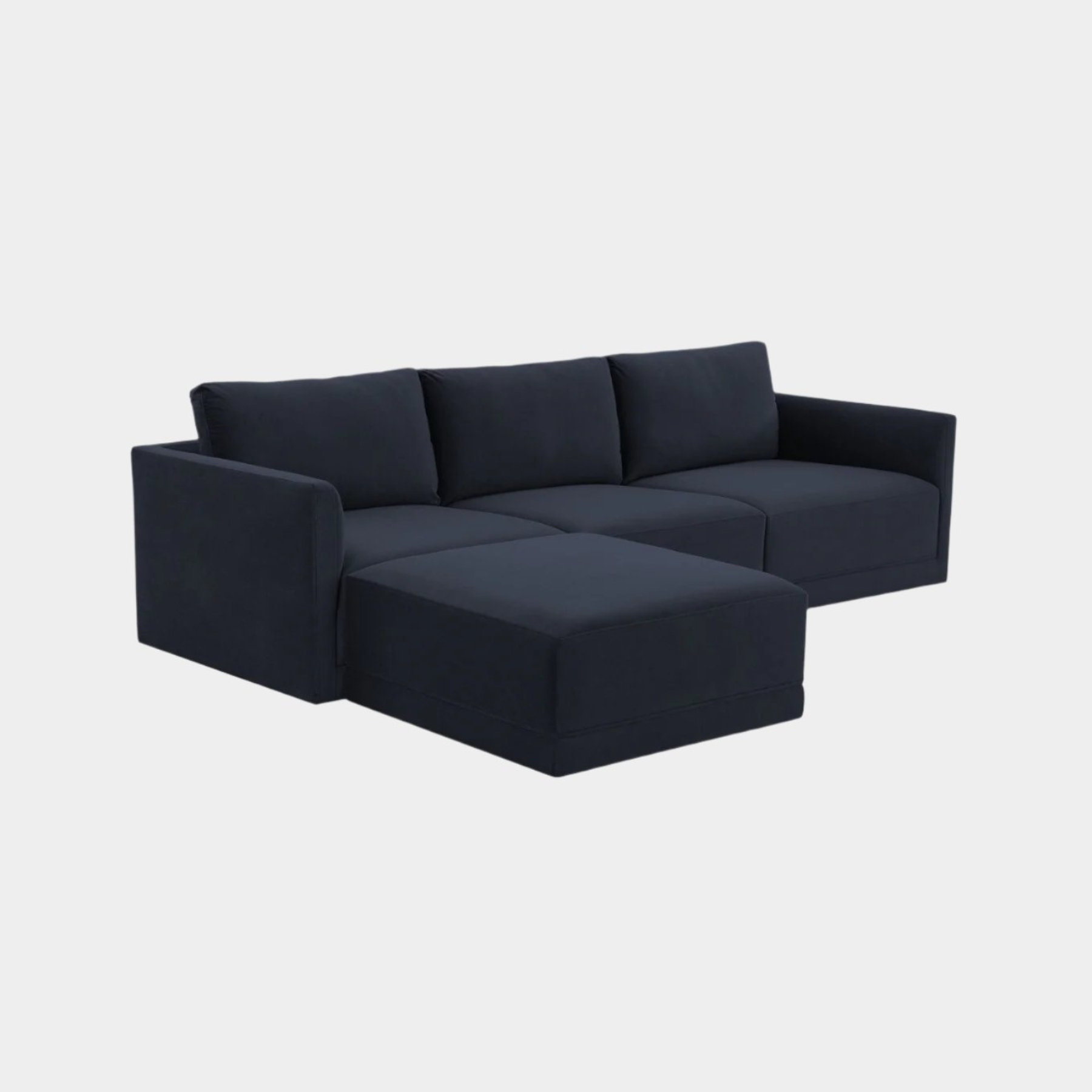 Willow Navy Modular Sectional