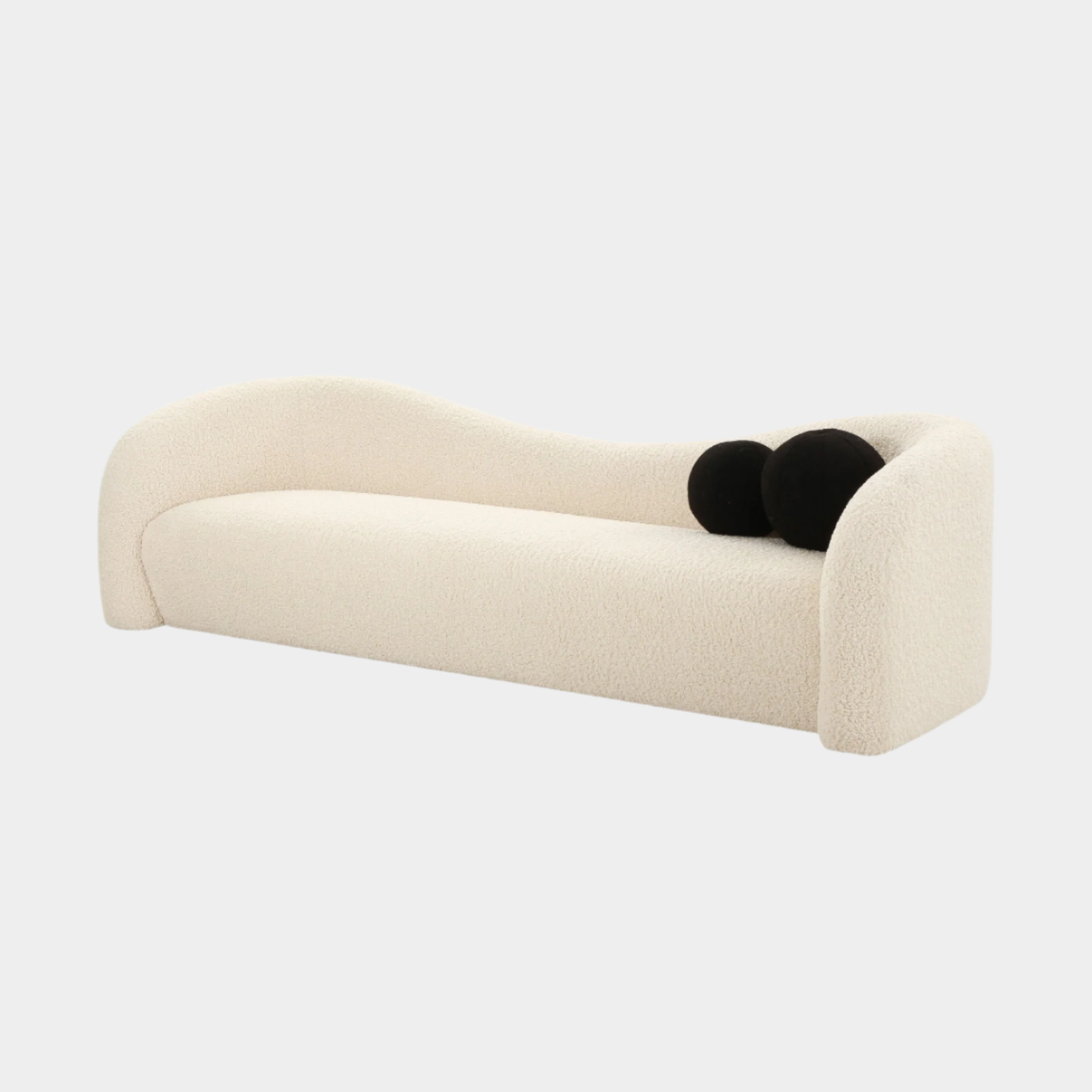 Leonie Faux Shearling Sofa