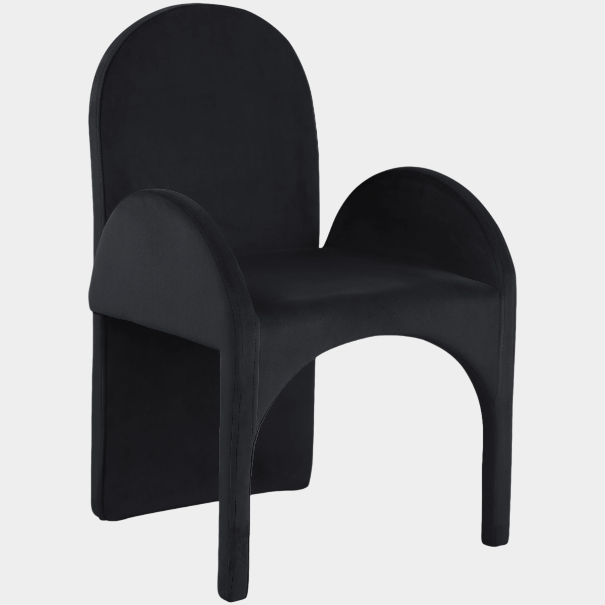 Fauteuil d'appoint rembourré en chenille Vivi 