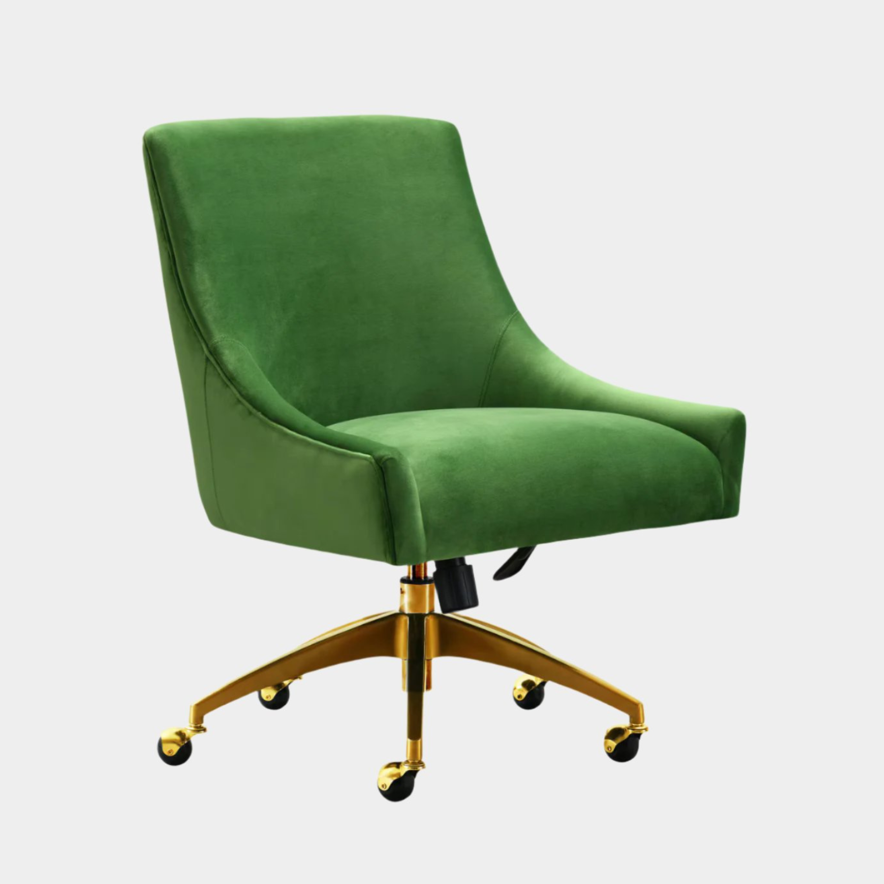 Chaise de bureau pivotante Beatrix Green 